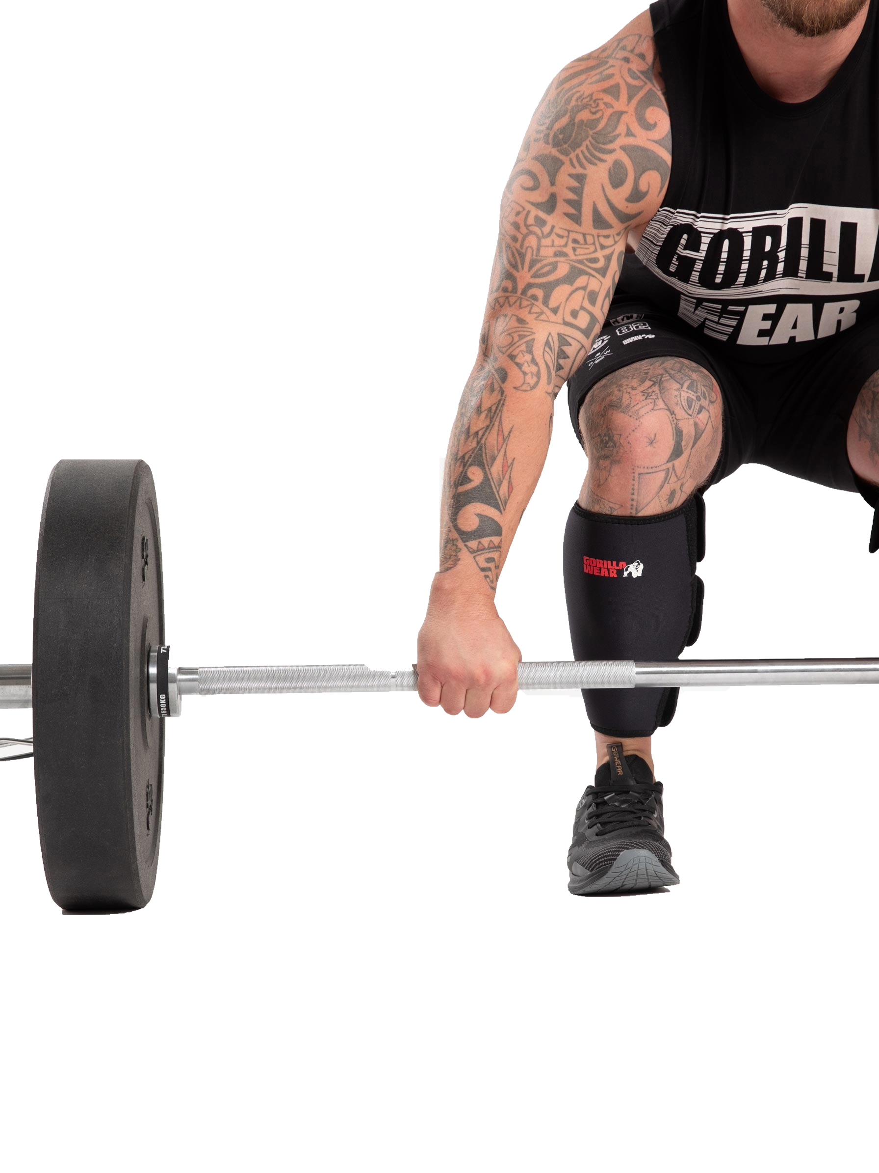 Gorilla Wear Calf Sleeves, black Gorilla Wear