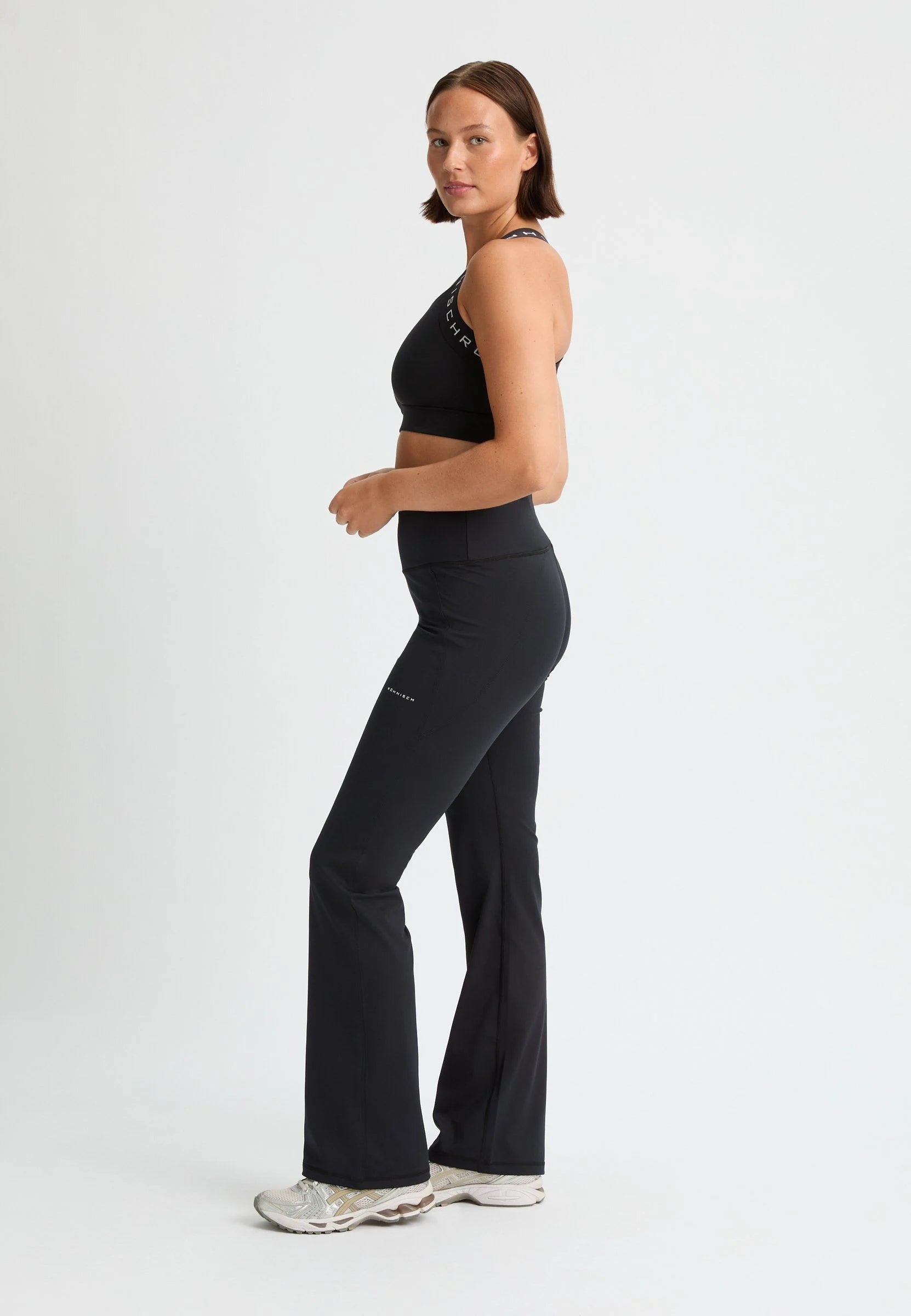 RÖHNISCH Flattering High Waist Pants Black Röhnisch