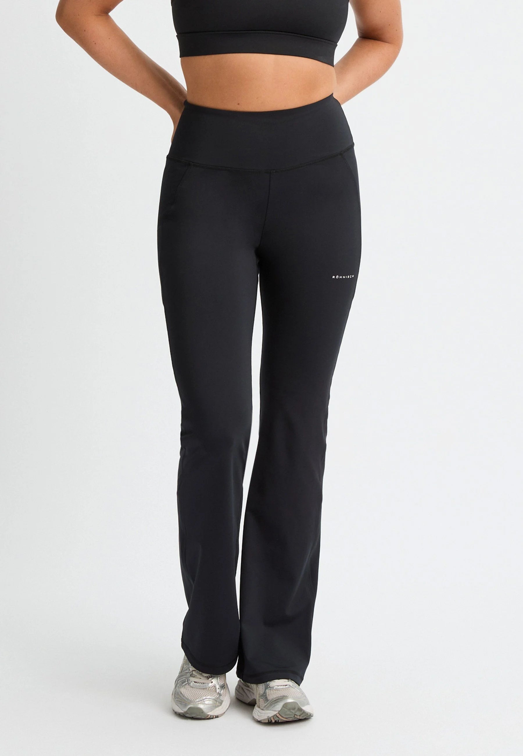RÖHNISCH Flattering High Waist Pants Black Röhnisch