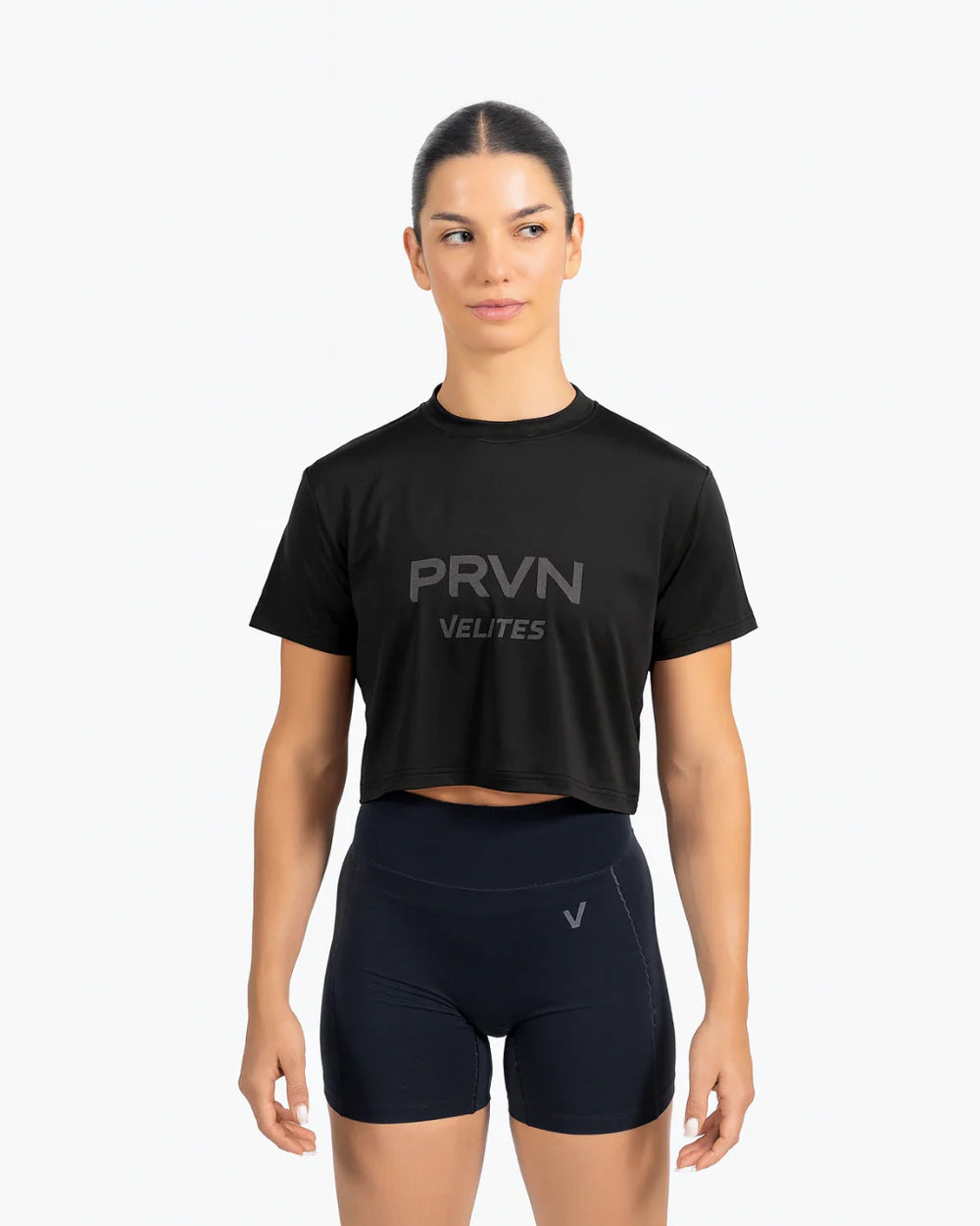 Velites Prvn Crop Holo Svart
