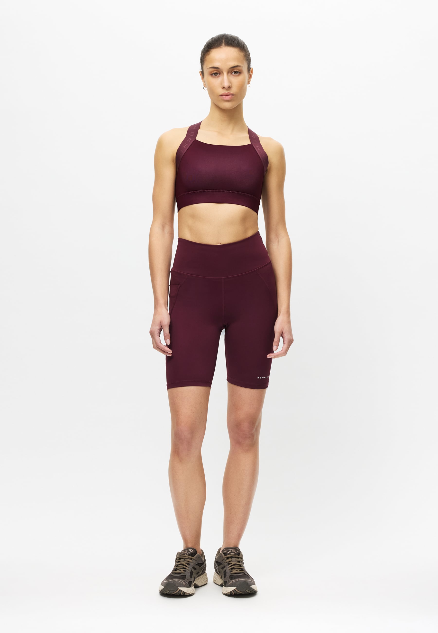 RÖHNISCH Flattering High Waist Bike Tights Winetasting