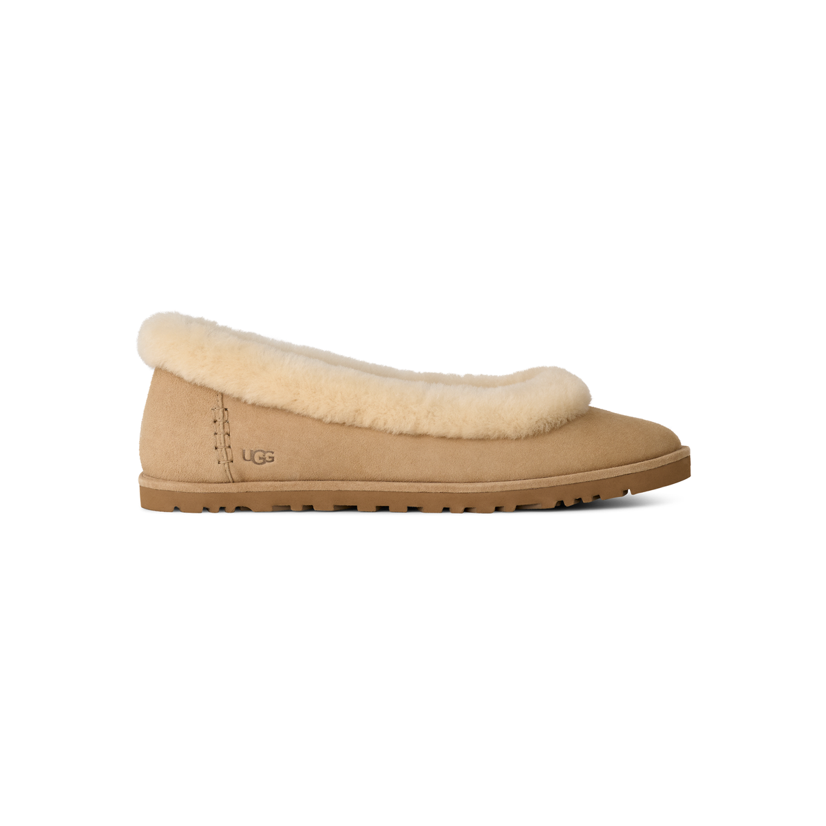 UGG Zora Ballet Flat – Dam – Sand