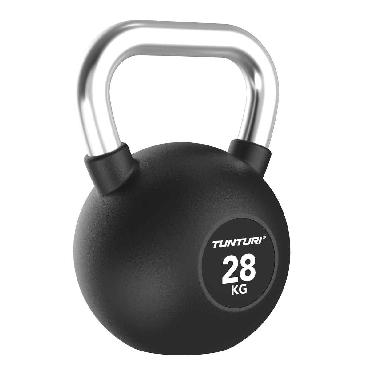 Tunturi Platinum Rbr. Kettlebell, 28kg
