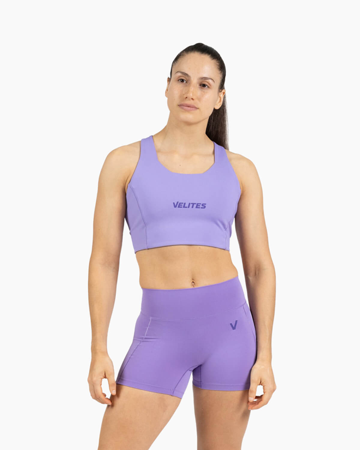 Velites Bra high neck Holo Wisteria