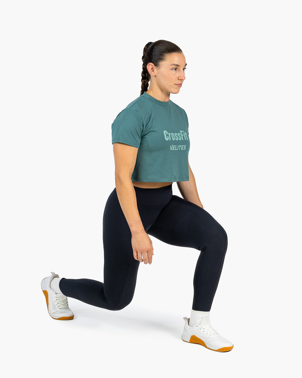 Velites CrossFit® Crop Holo Pine Green