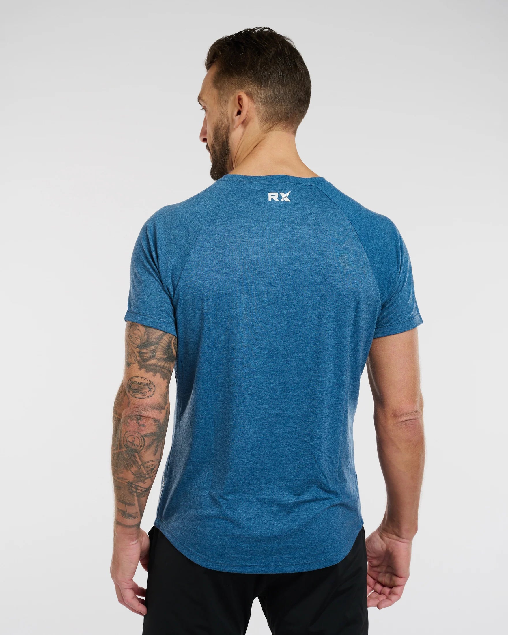 RX Performance Greatness T-Shirt Melange Navy RX Performance