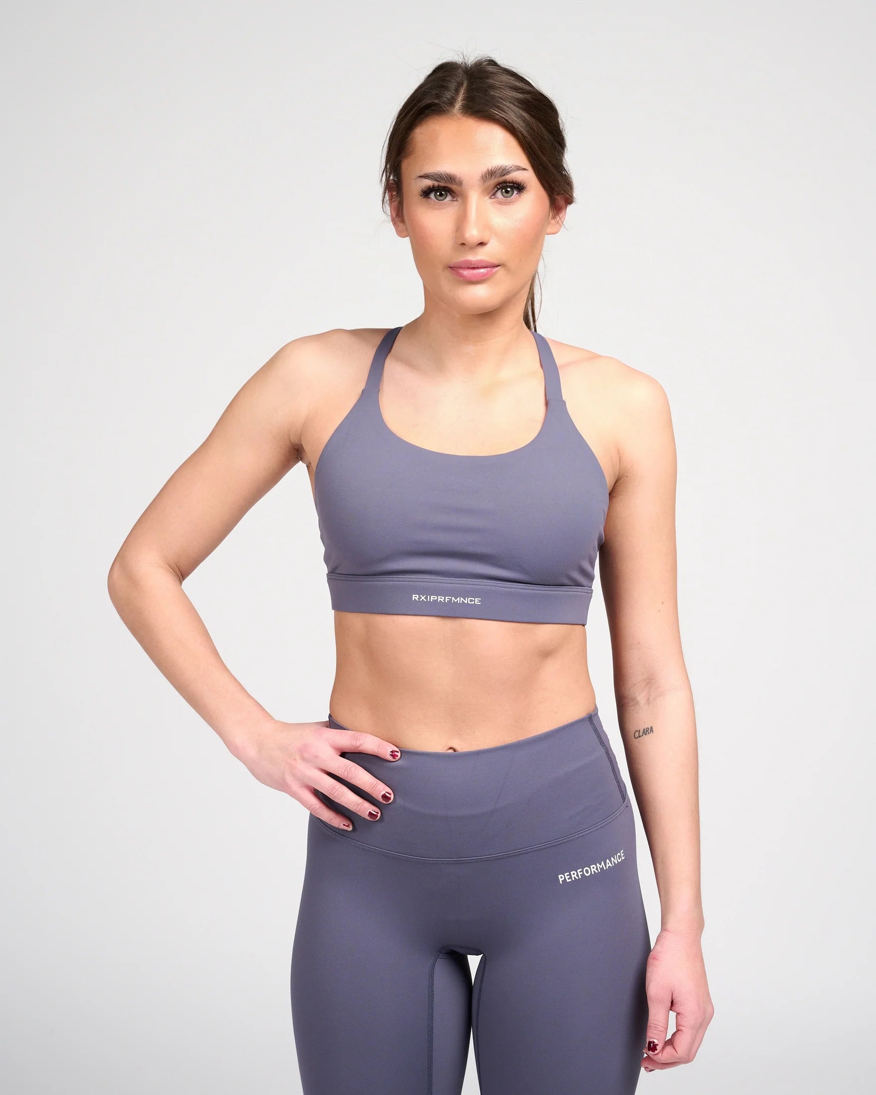 RX Performance Isabel Sport Bra Purple Navy RX Performance