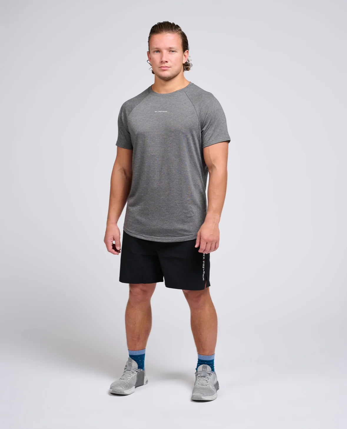 RX Performance T-Shirt Melange Gray RX Performance