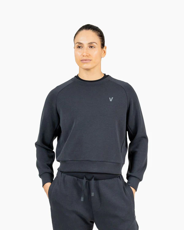 Velites Crop Sweatshirt Holo Svart