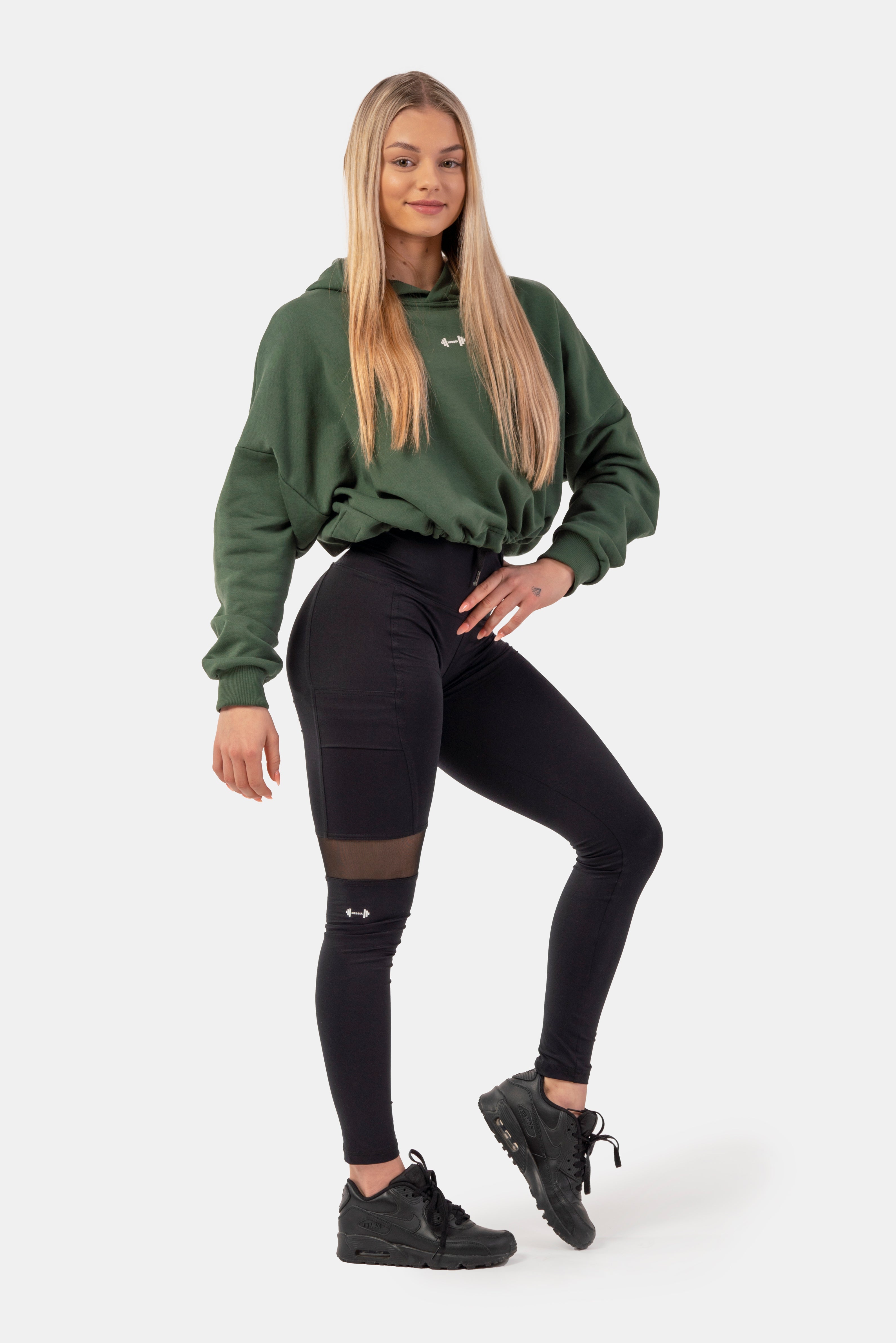 NEBBIA Sporty Smart Pocket High-Waist Leggings, black NEBBIA