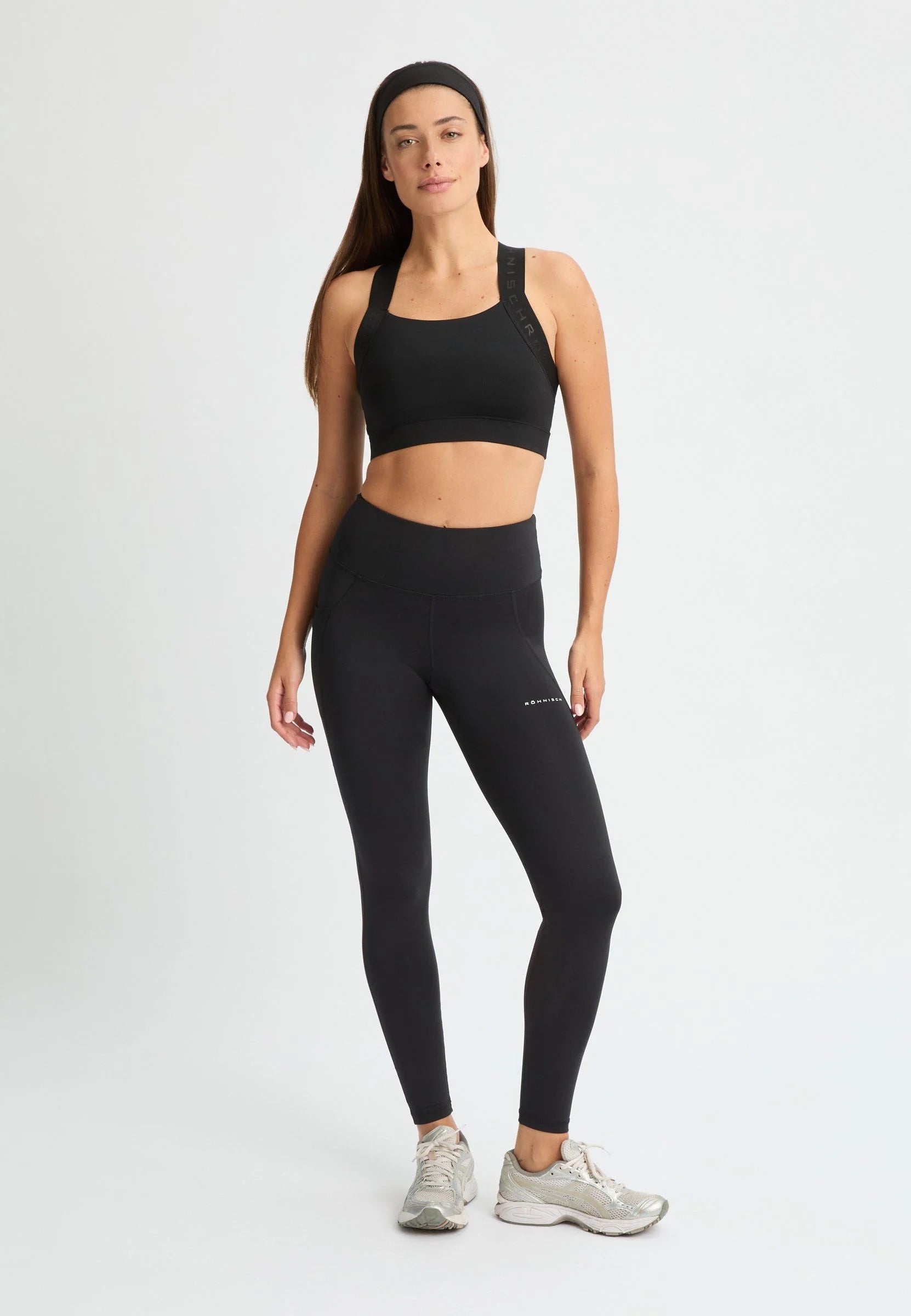 RÖHNISCH Flattering High Waist Tights Black Röhnisch