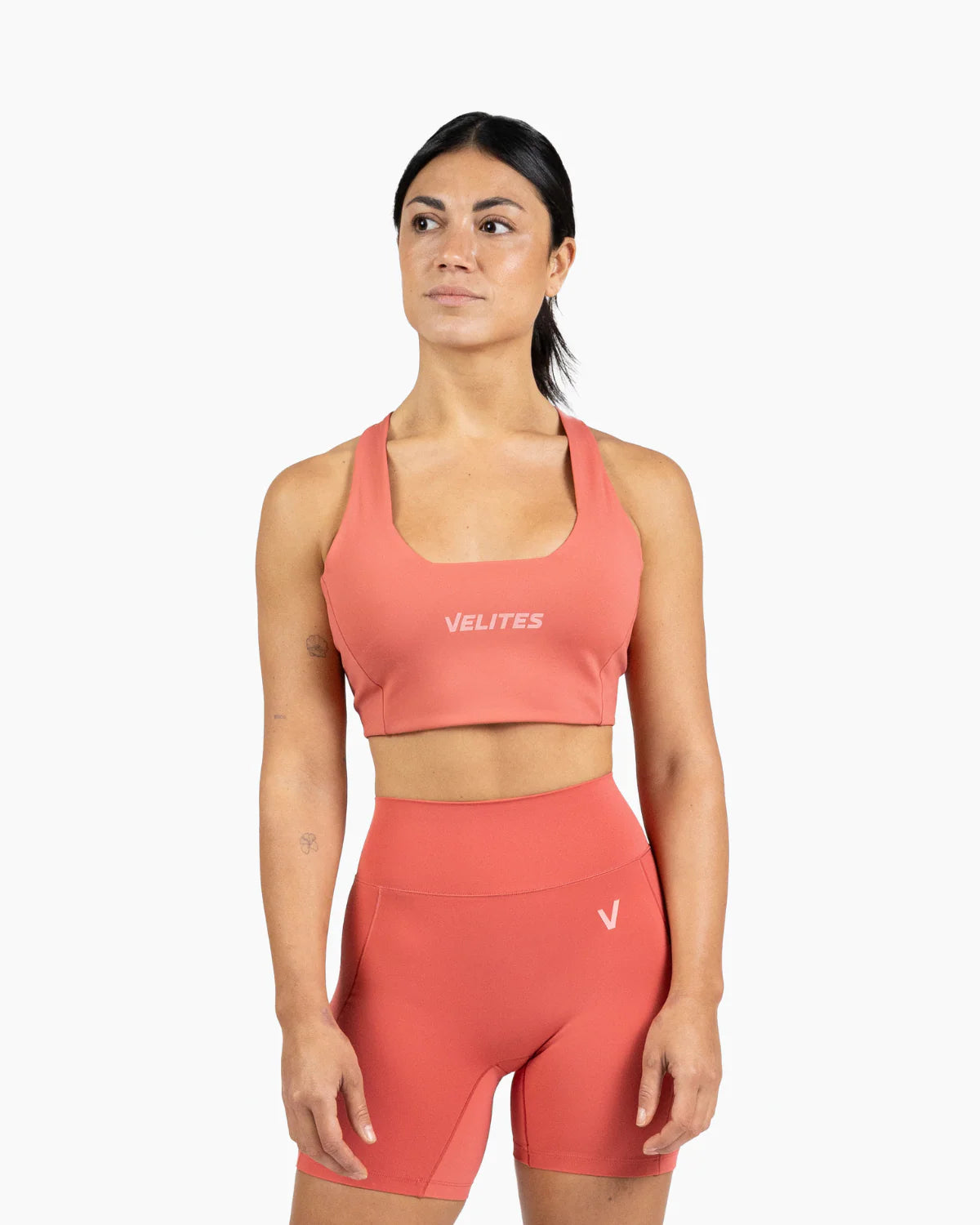 Velites Bra Low Neck Holo Röd