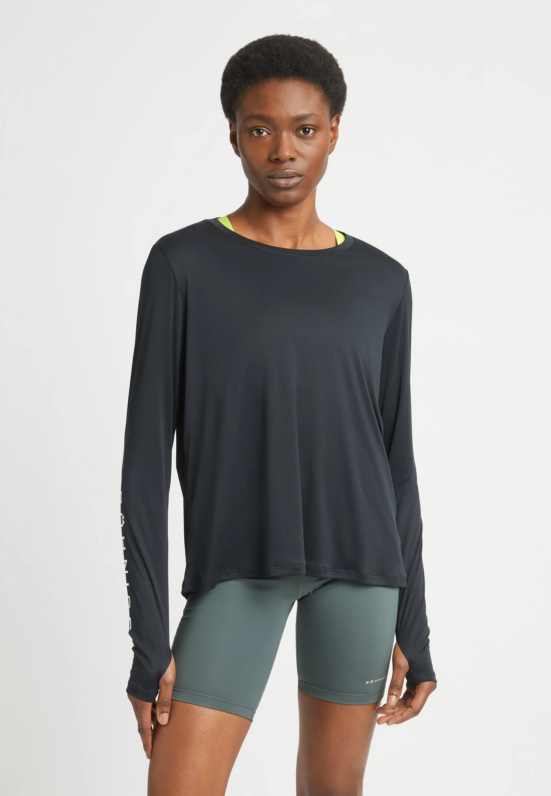 RÖHNISCH Team Logo Long Sleeve Svart