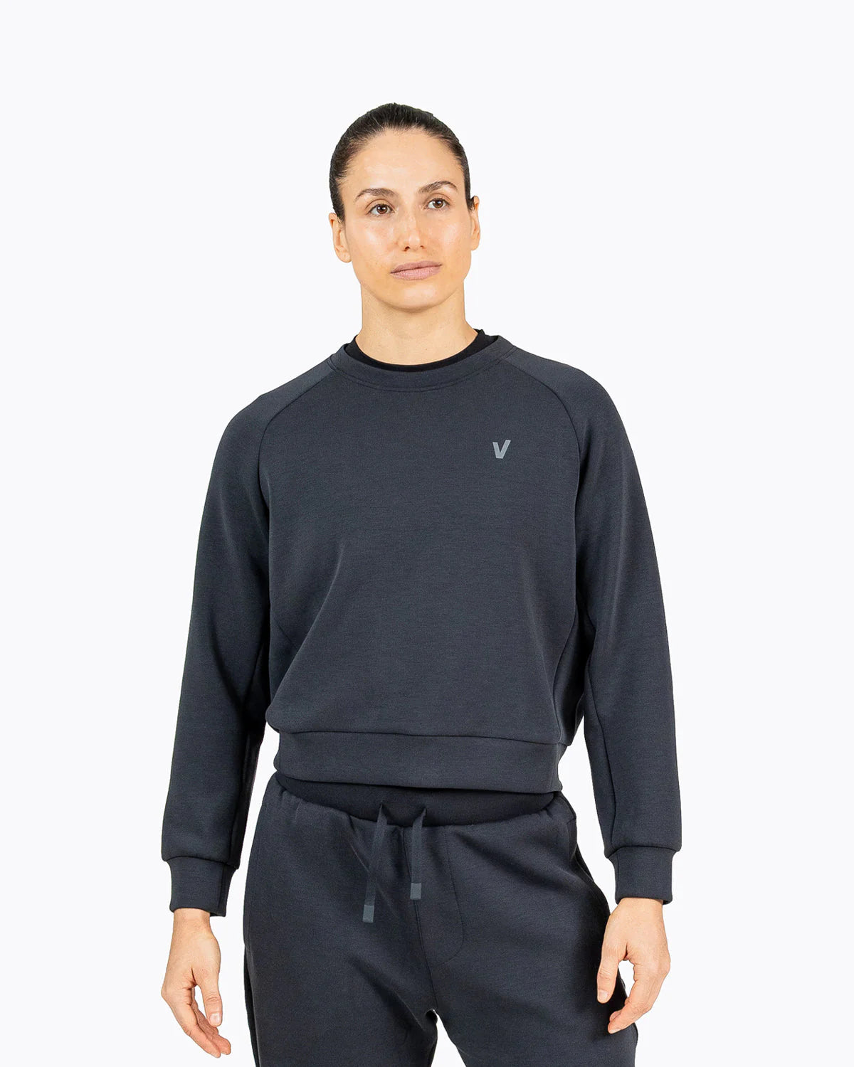 Velites Crop Sweatshirt Holo Svart