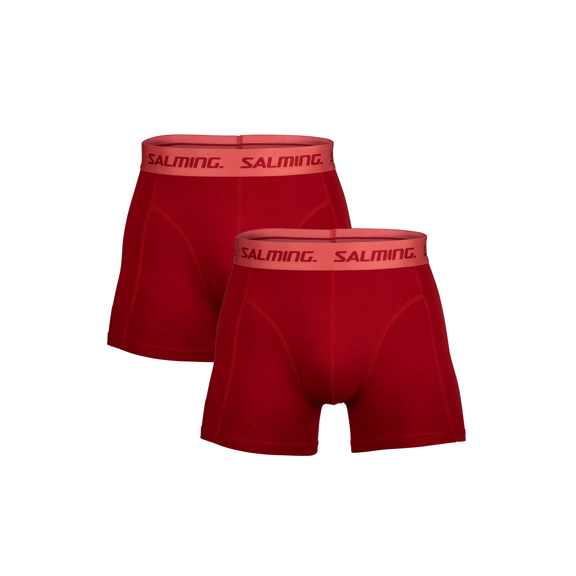 Salming 2-Pack Bamboo Boxer Red