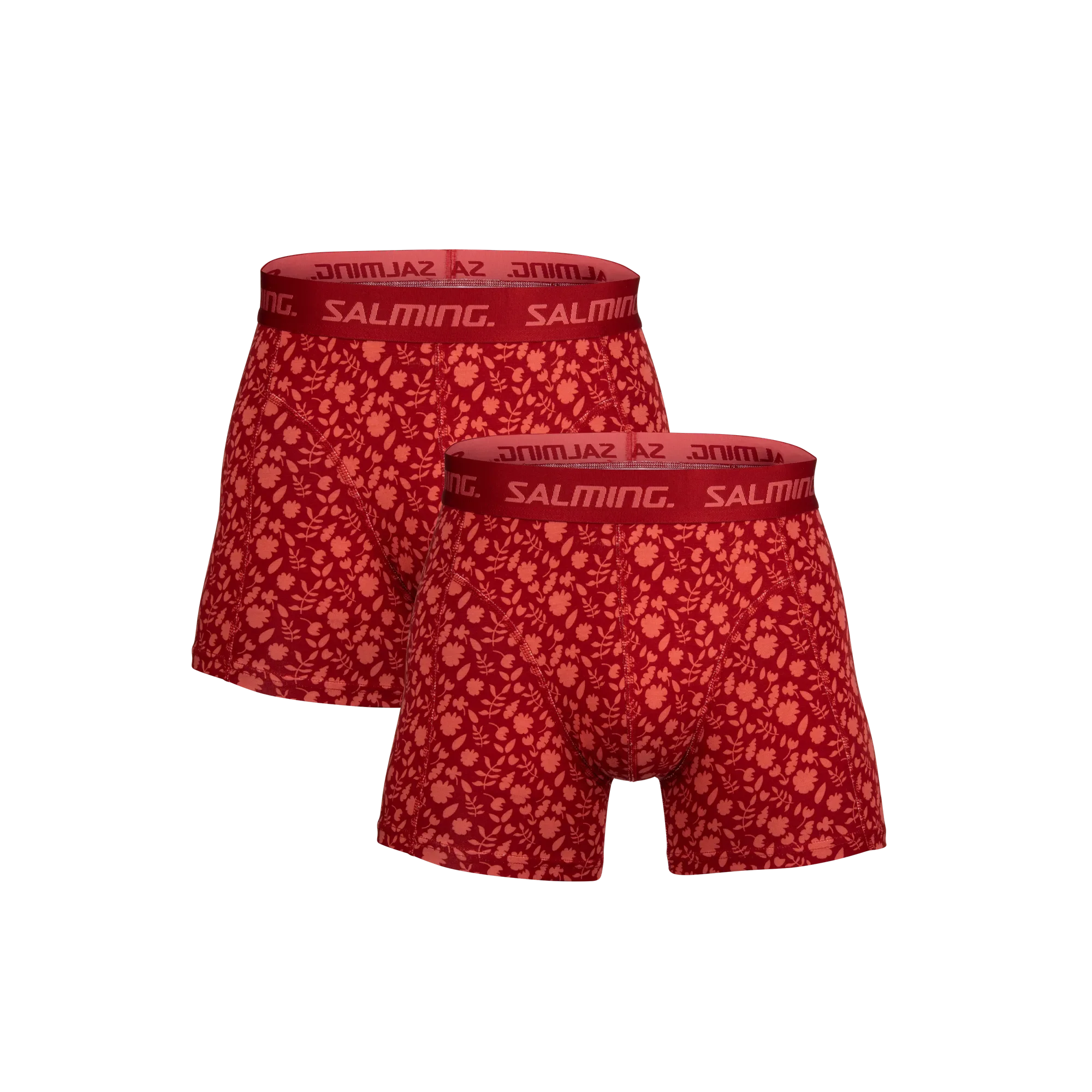 Salming 2-Pack Bamboo Boxer Red