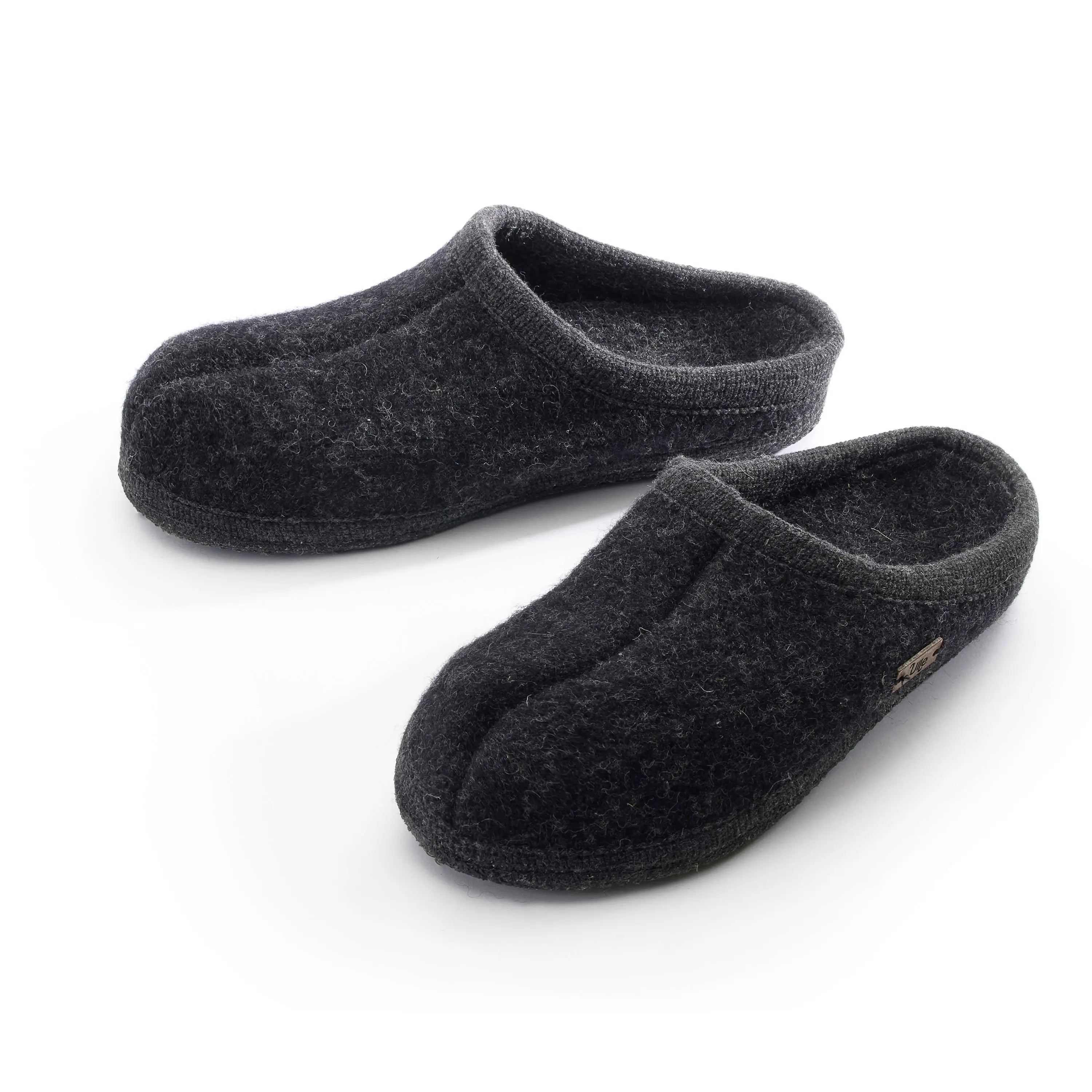 Ulle Original Ulltoffla Unisex Black Melange Ulle
