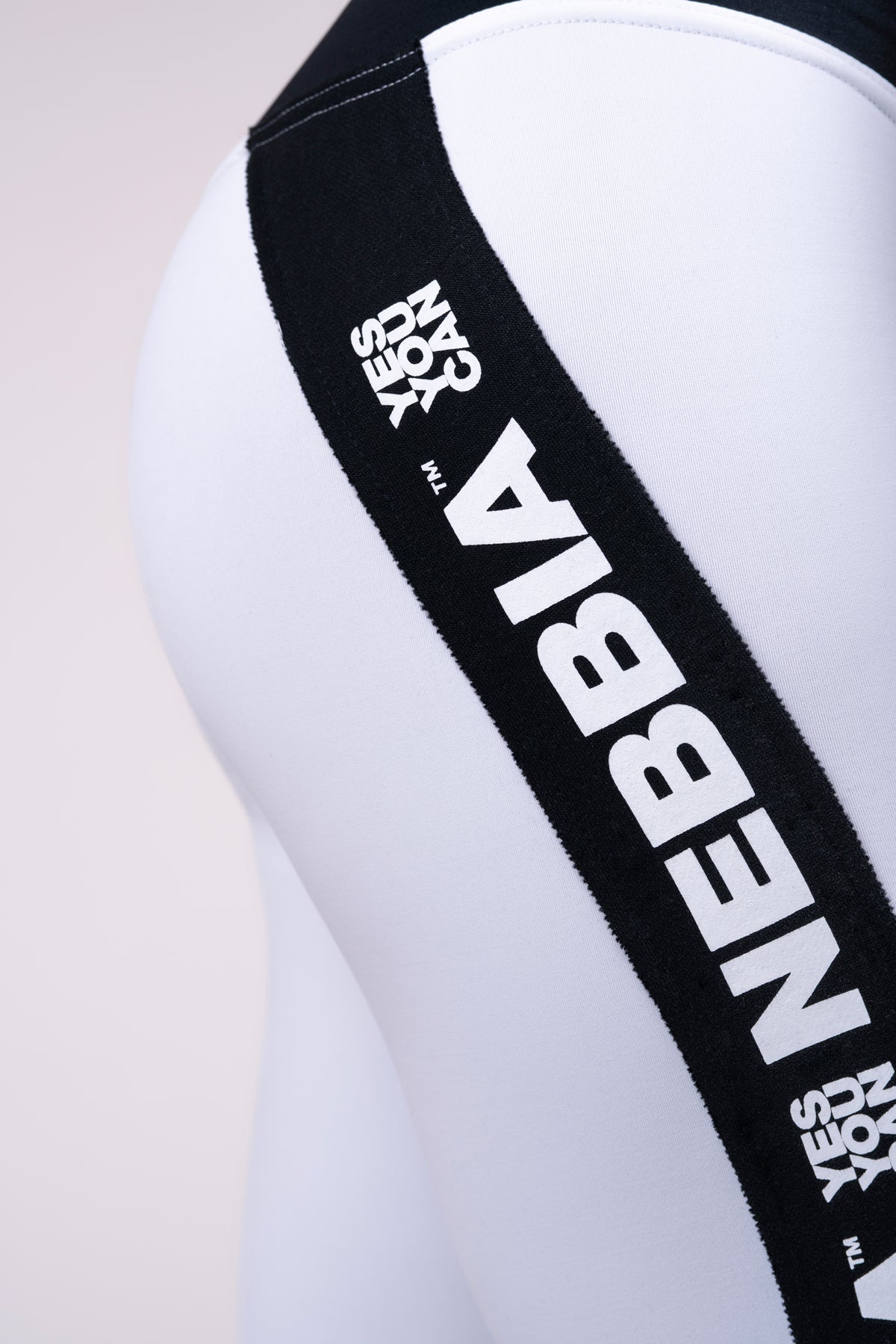 NEBBIA Hero Iconic Tights, white NEBBIA