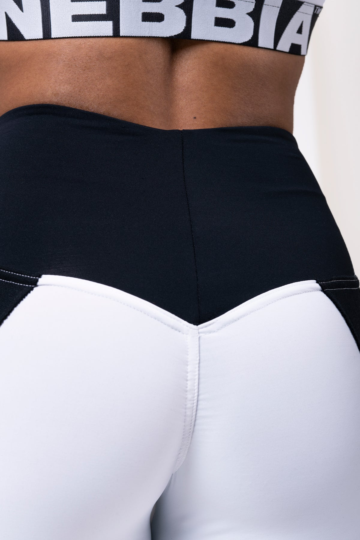 NEBBIA Hero Iconic Tights, white NEBBIA