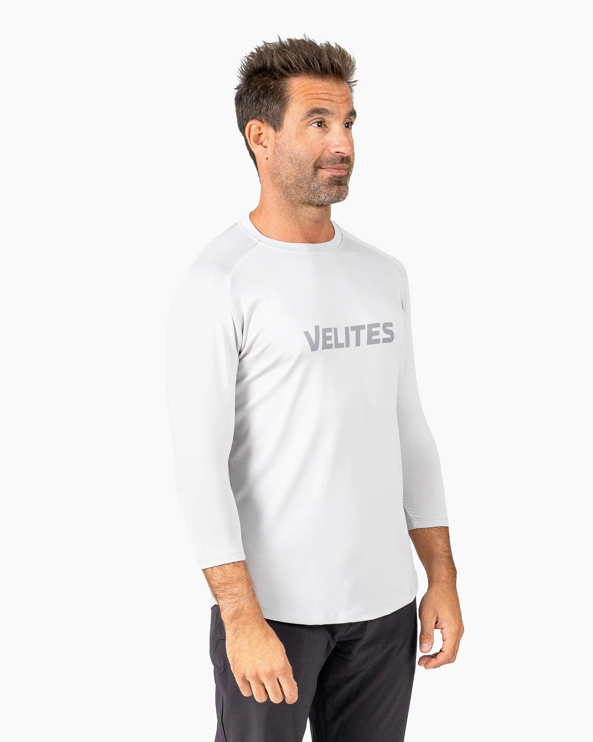 Velites 3/4 Sleeve T-Shirt Holo Grå