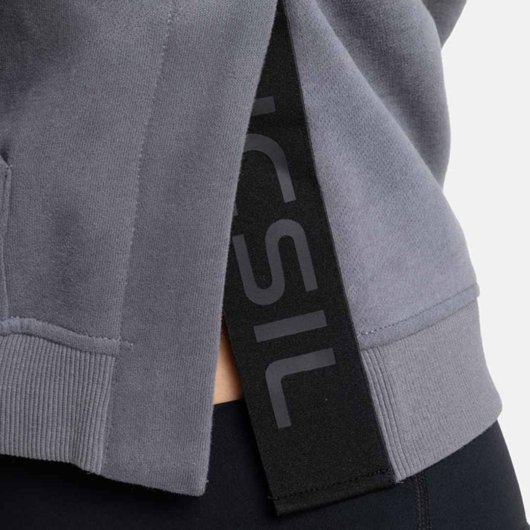 Picsil Short Hoodie with Woman Hoodie Core Grå Picsil