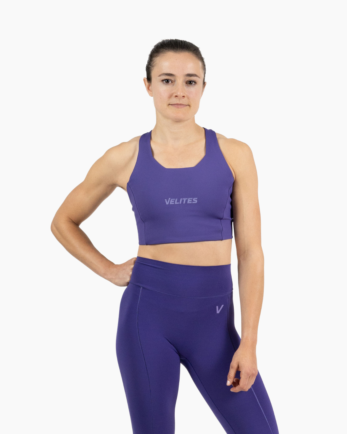 Velites Bra high neck Holo Witchy Purple