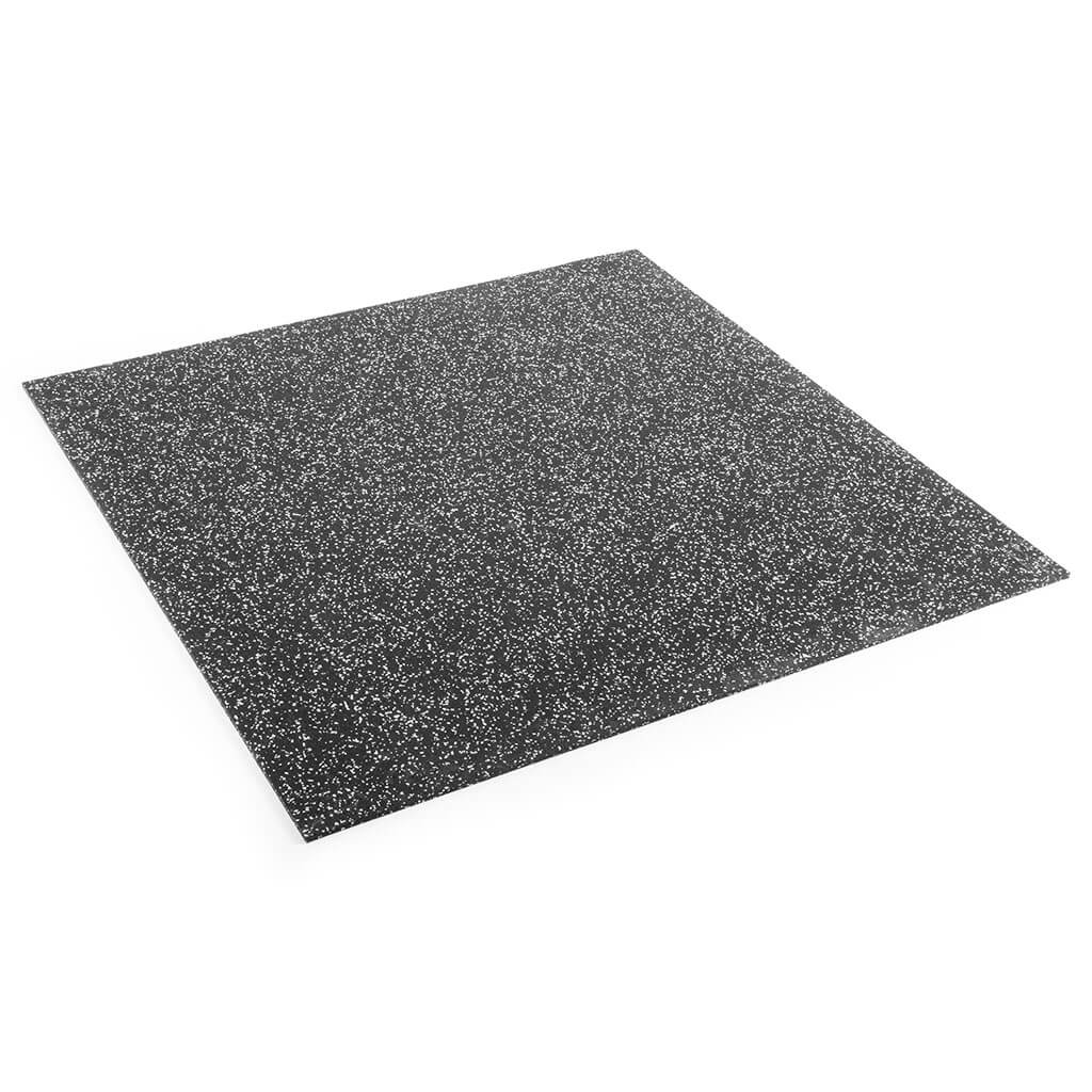 Gymstick Pro Rubber Flooring 100 x 100 x 0,8 cm svart-grå