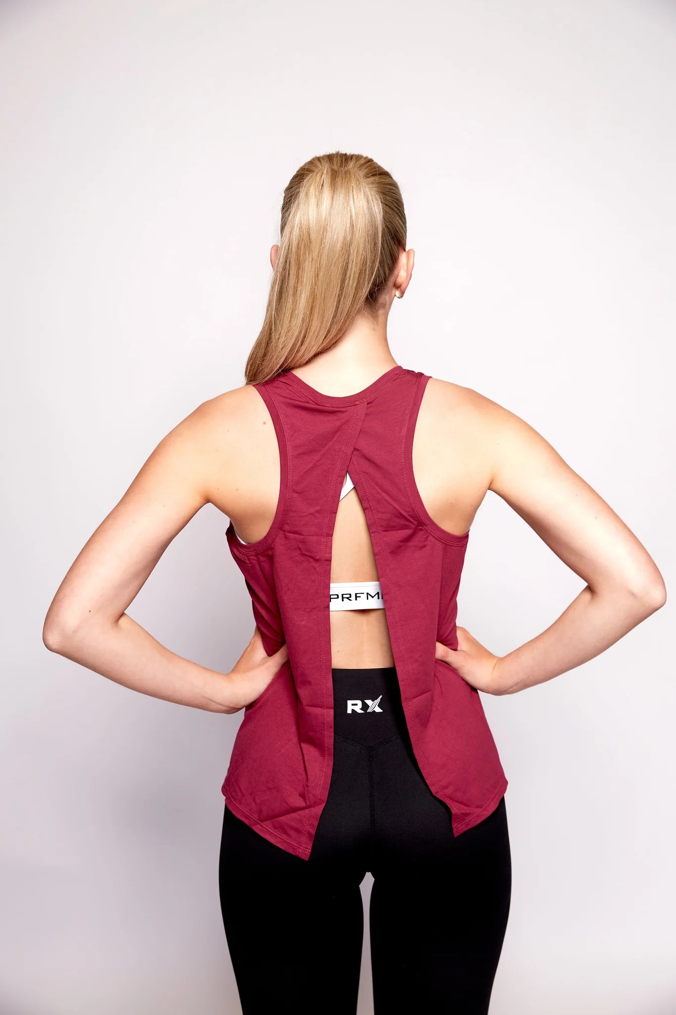RX Performance Isabel Tank Top Berry Red RX Performance