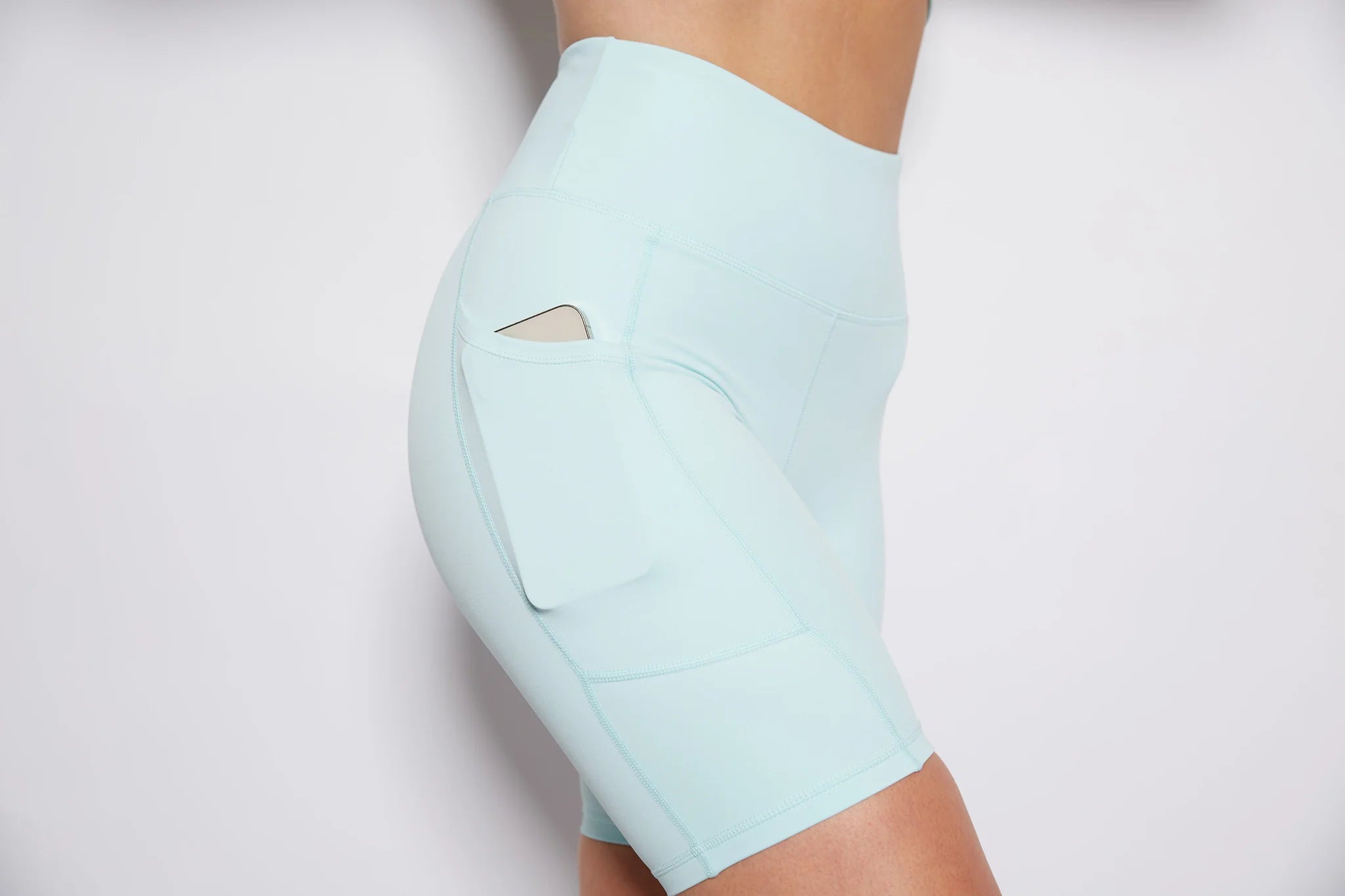 RX Performance Cindy Biker Shorts Baby Blue RX Performance