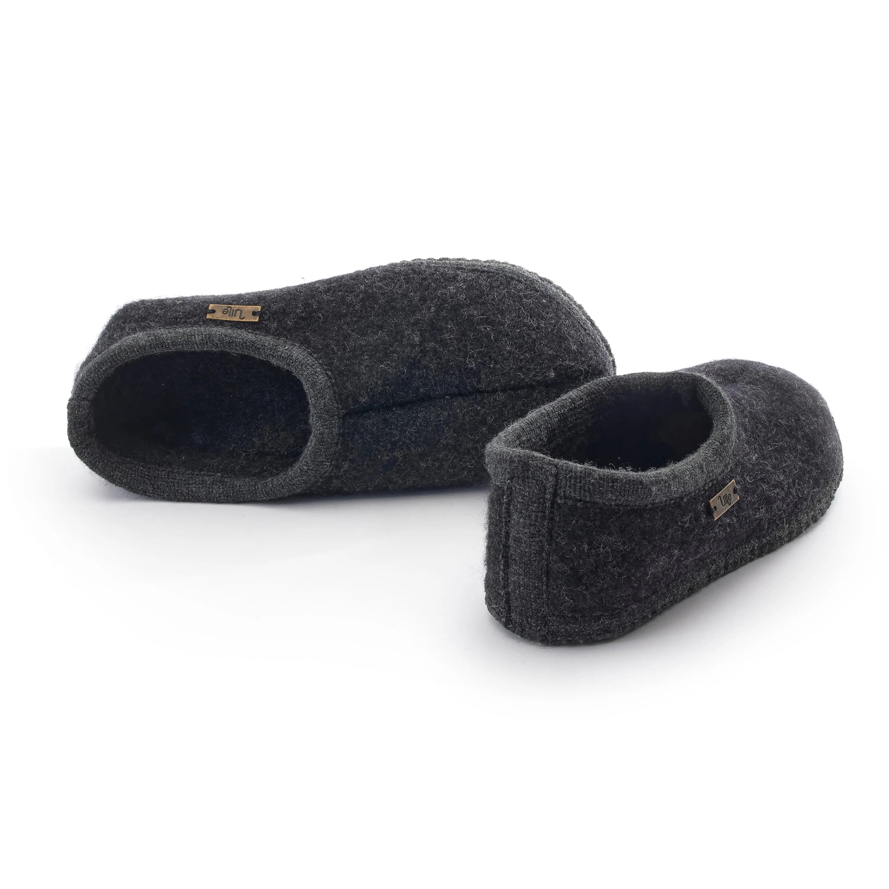 Ulle Original High Ulltoffla Black Melange Ulle