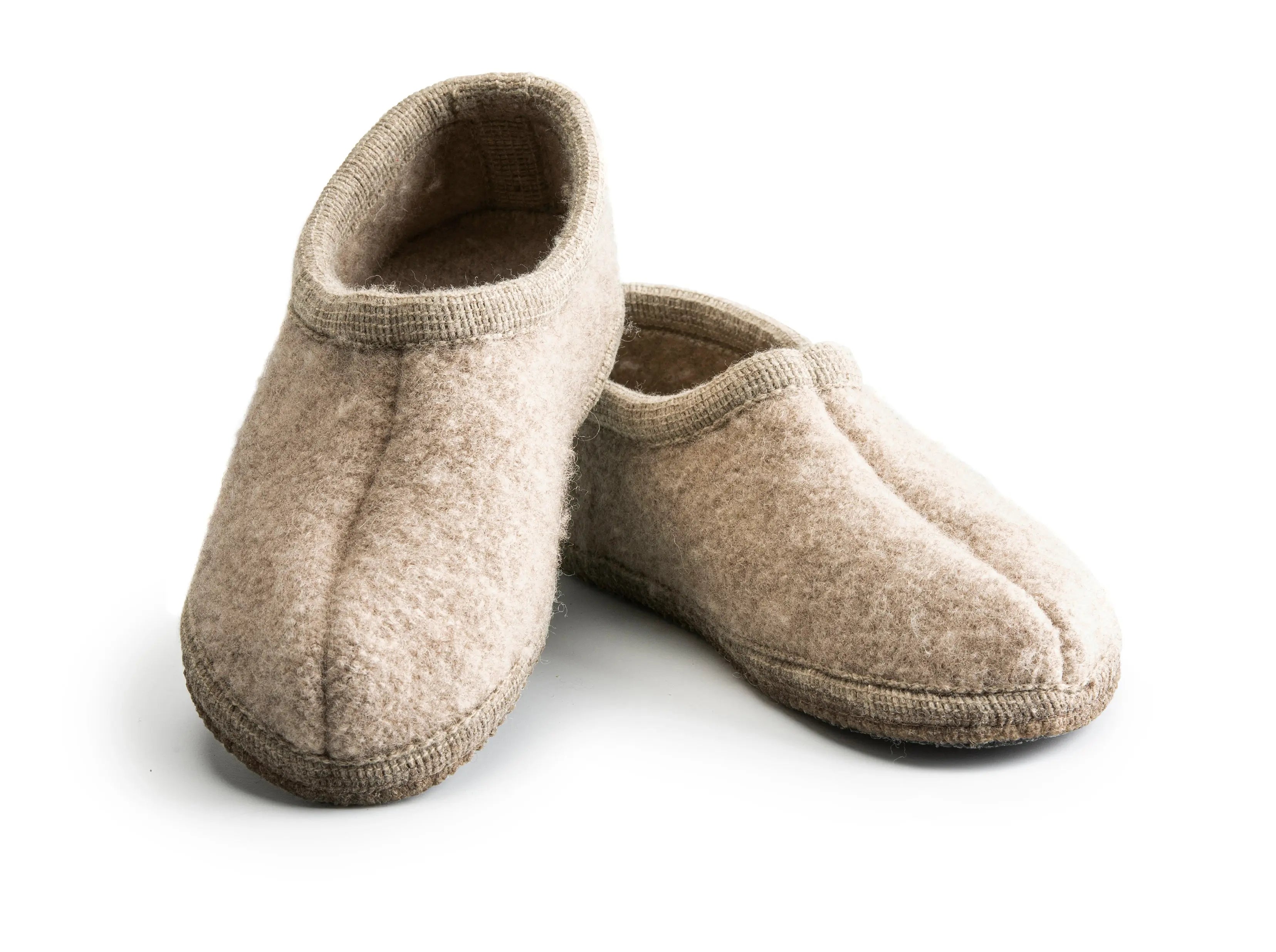 Ulle Original High Ulltoffla Beige Melange Ulle