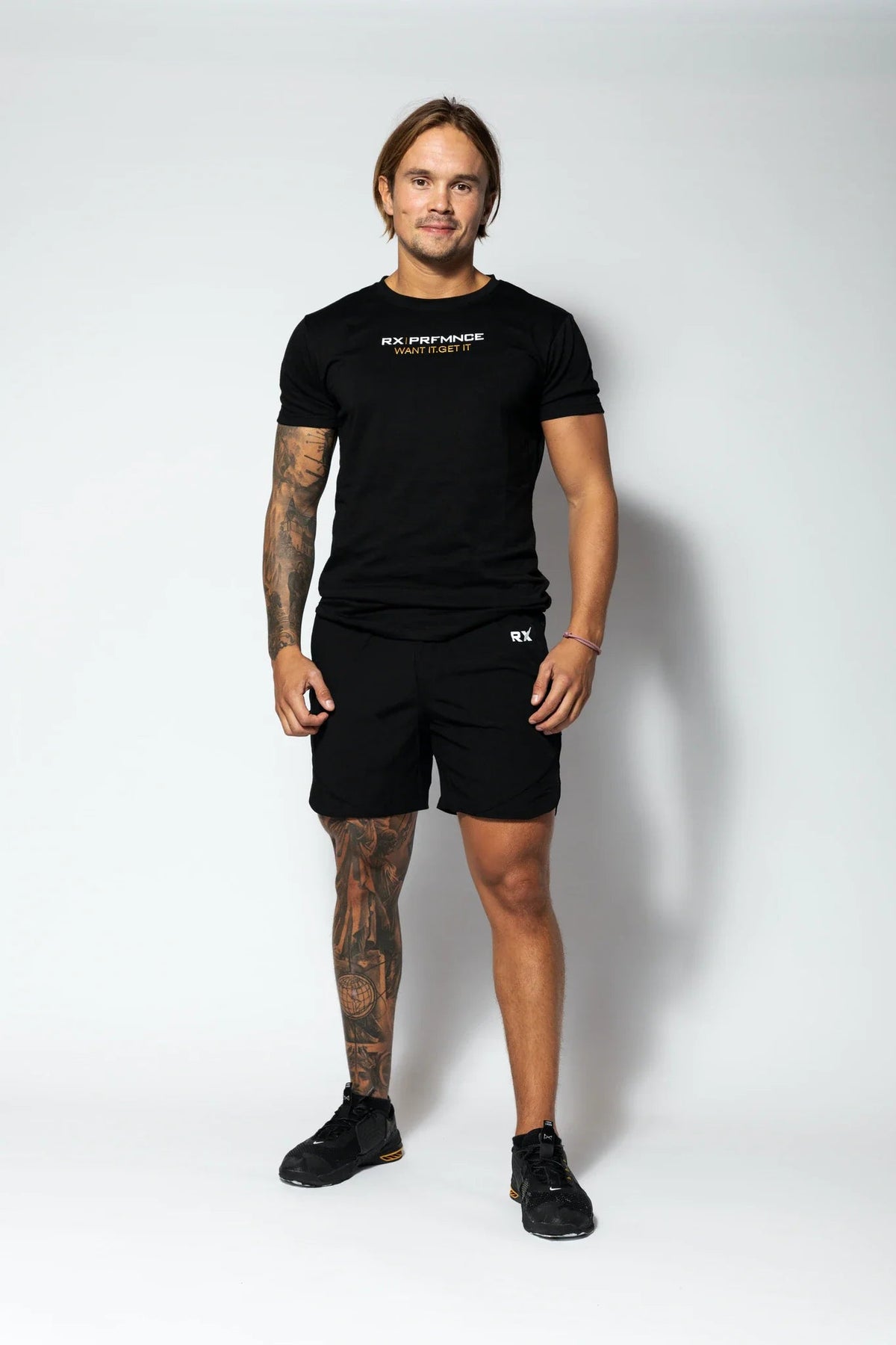 RX Performance Shorts Black RX Performance