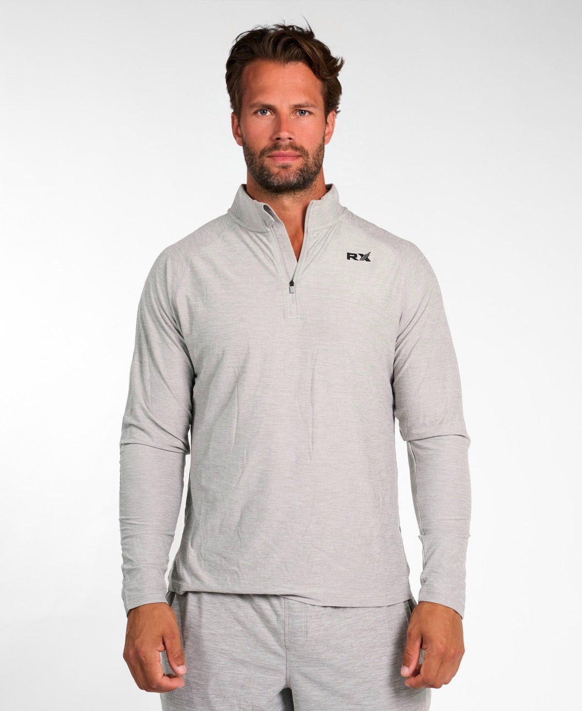 RX Performance Core Long Sleeve Heather Grey