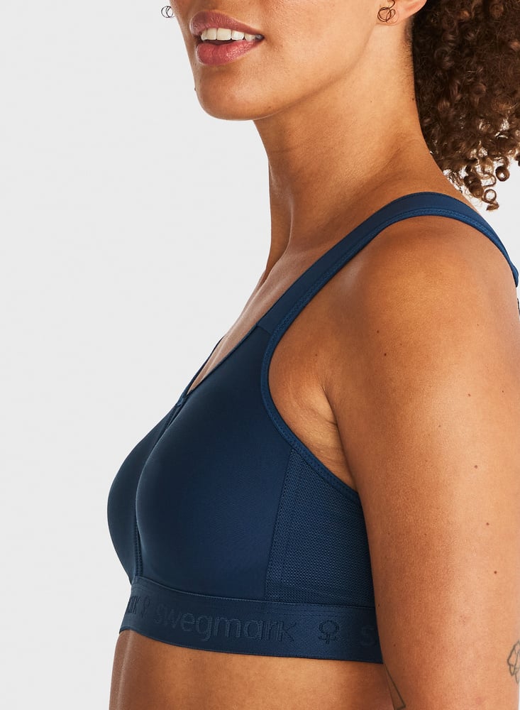 SWEGMARK Kimberly Iconic Sport-BH Dress Blue Swegmark