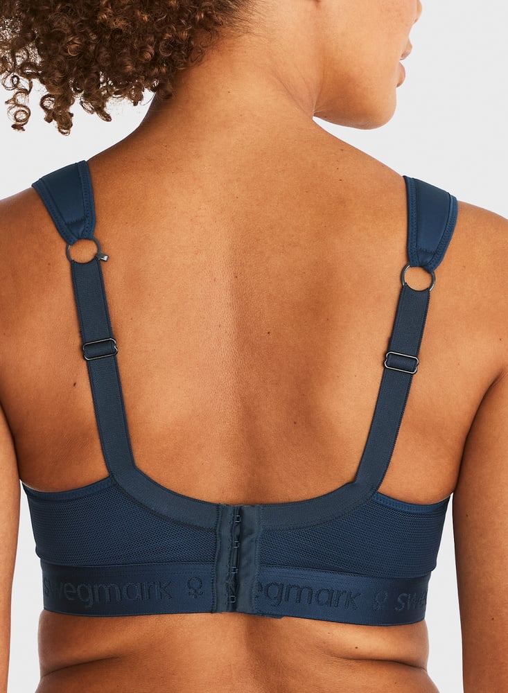 SWEGMARK Kimberly Iconic Sport-BH Dress Blue Swegmark
