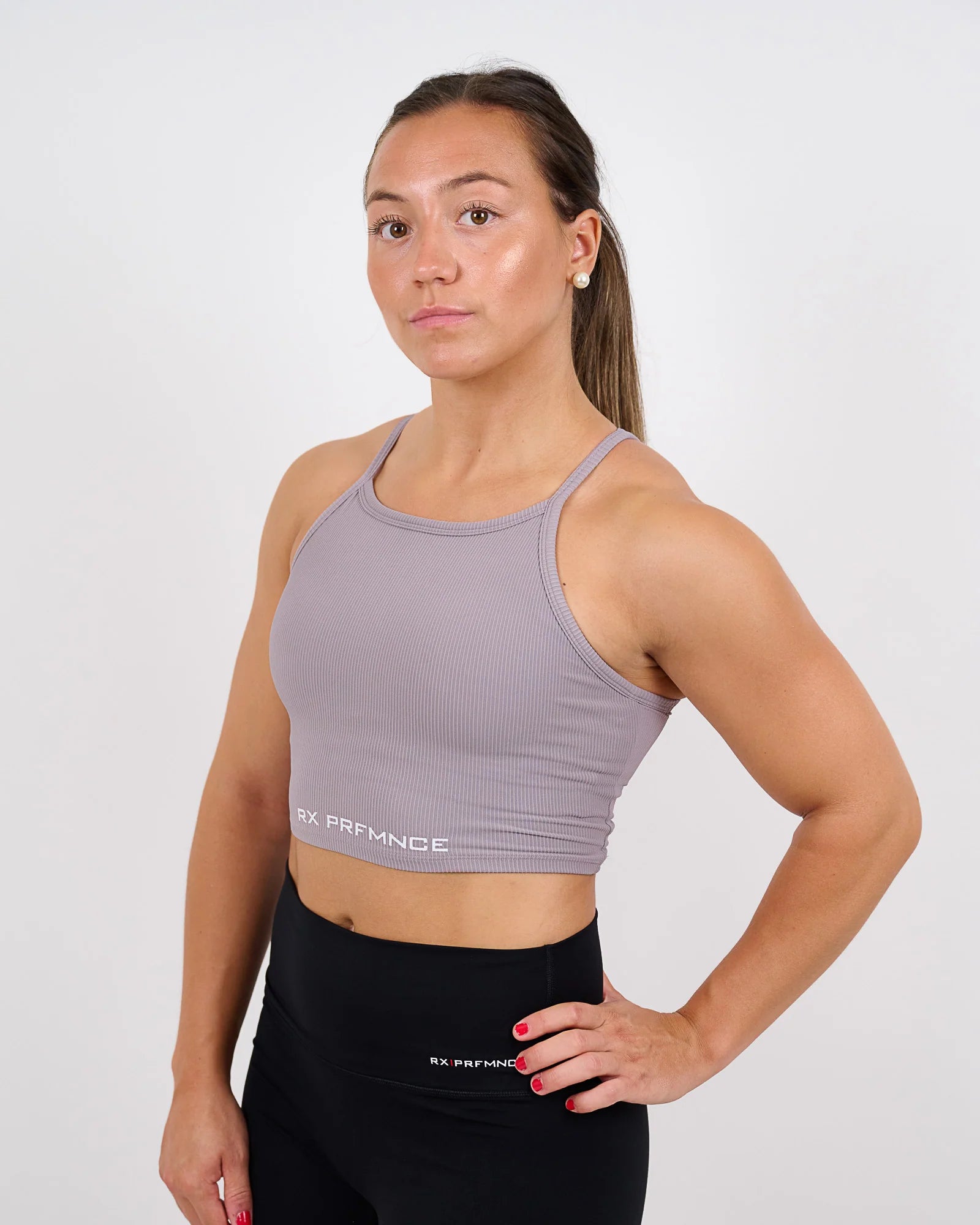 RX Performance Annie Crop Top Lavender RX Performance