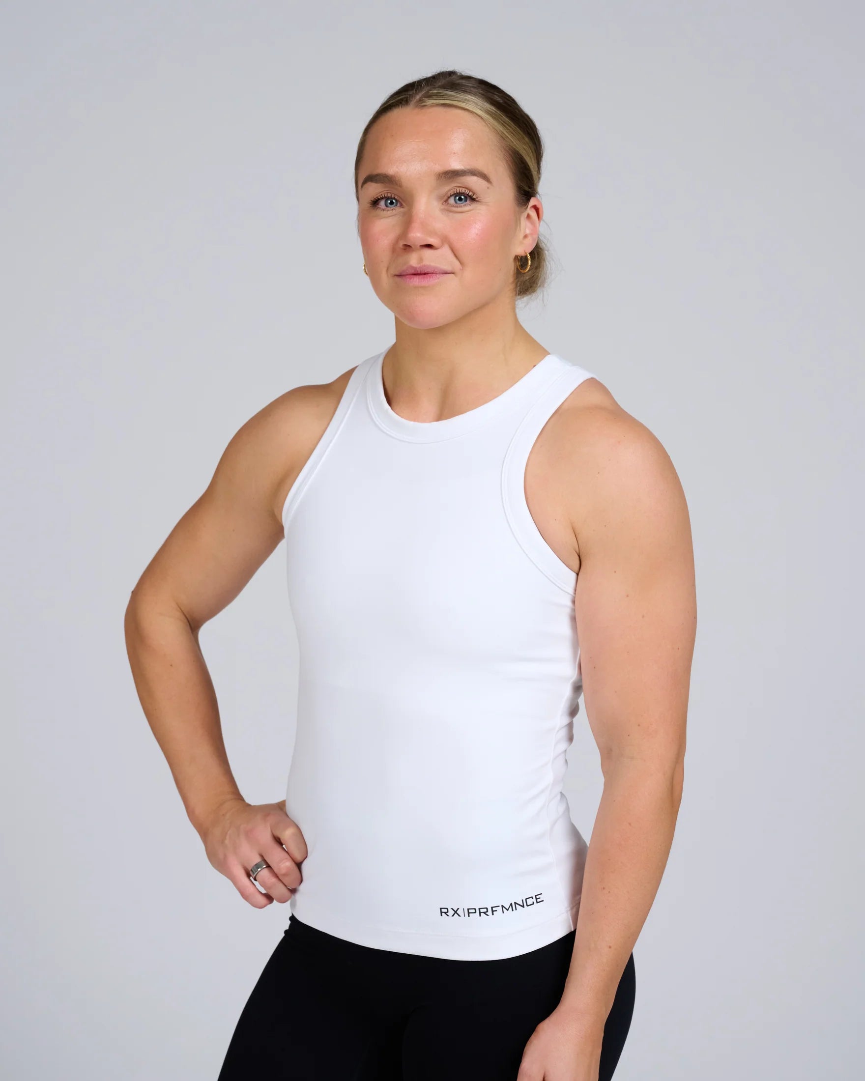 RX Performance Grace Tank Top White RX Performance