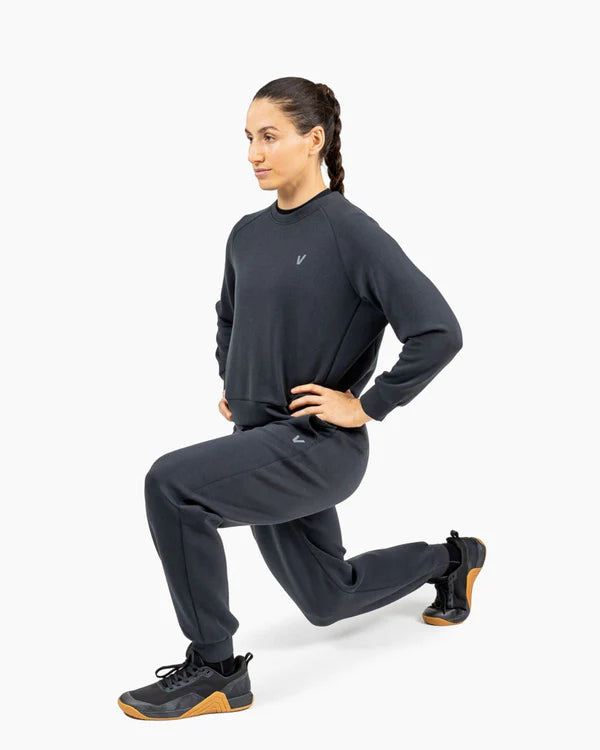 Velites Crop Sweatshirt Holo Svart