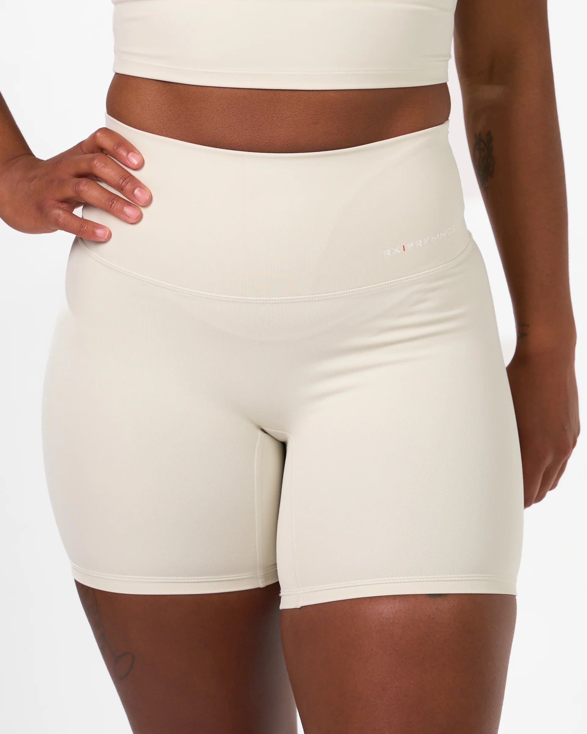 RX Performance Isabel Shorts Off White