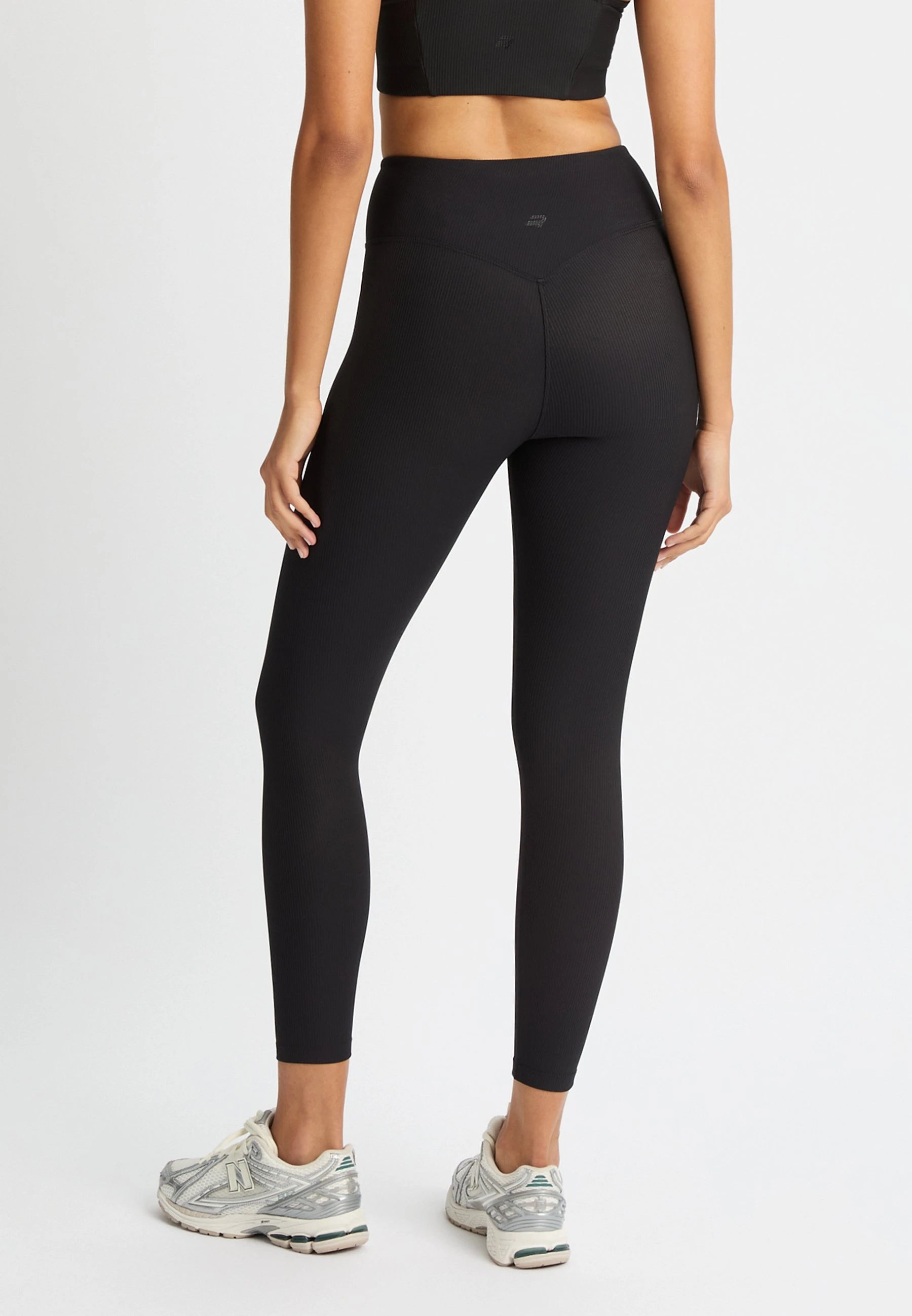 RÖHNISCH Ribbed R HW Tights Svart