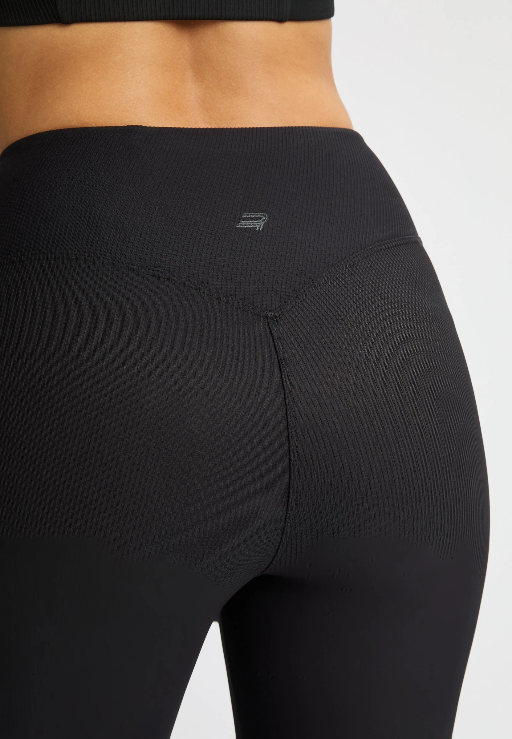 RÖHNISCH Ribbed R HW Tights Svart