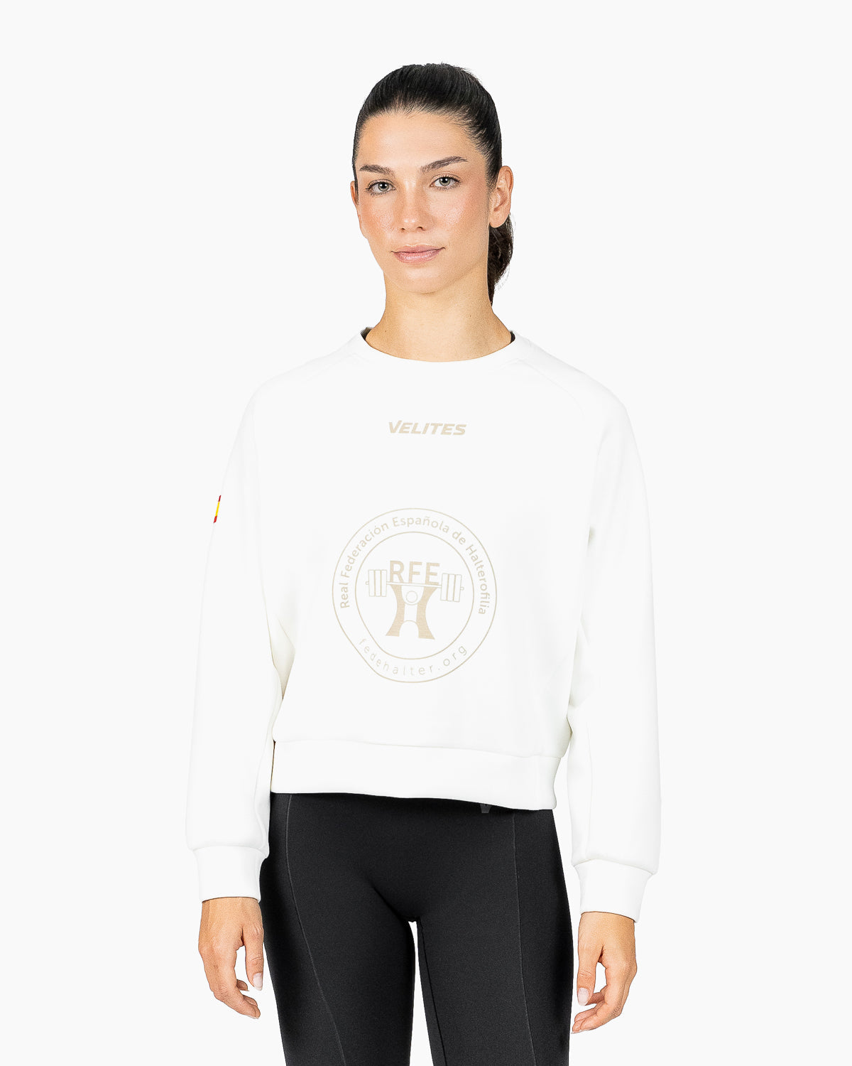 Velites RFEH Sweatshirt Crop Holo Pearl