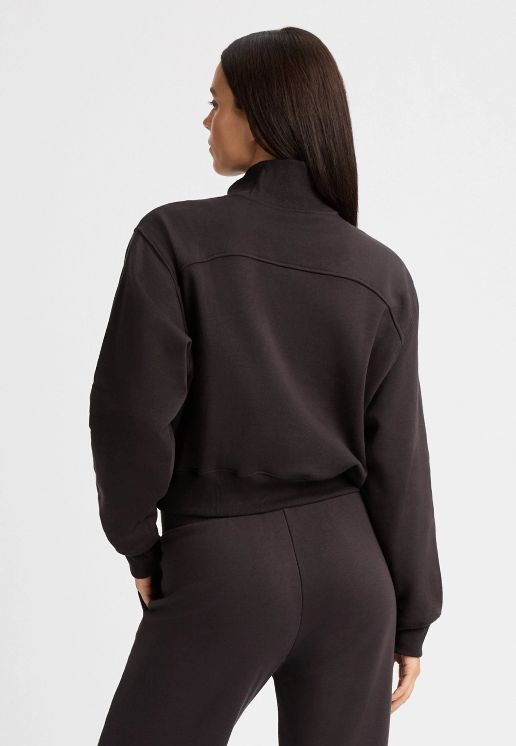 RÖHNISCH Soft Sweat Half Zip Obsidian Black