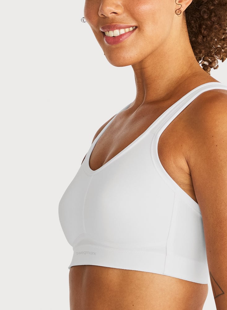 SWEGMARK Courage Sport-BH Vit Swegmark