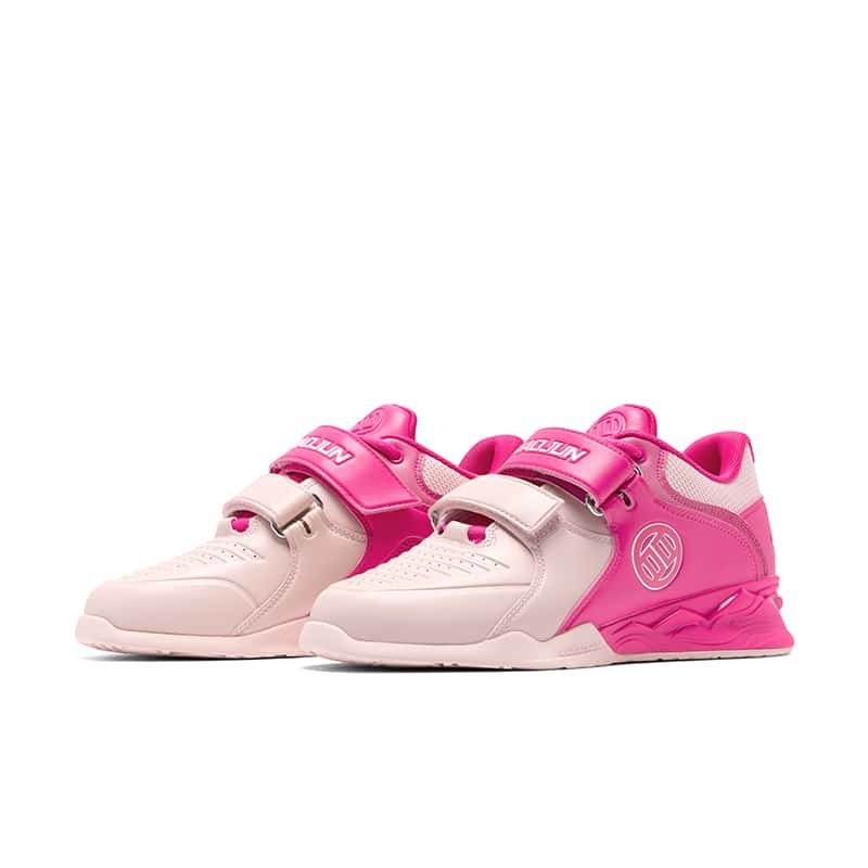 LUXIAOJUN Weightlifting Shoes – Pinky Berry Boost Edition