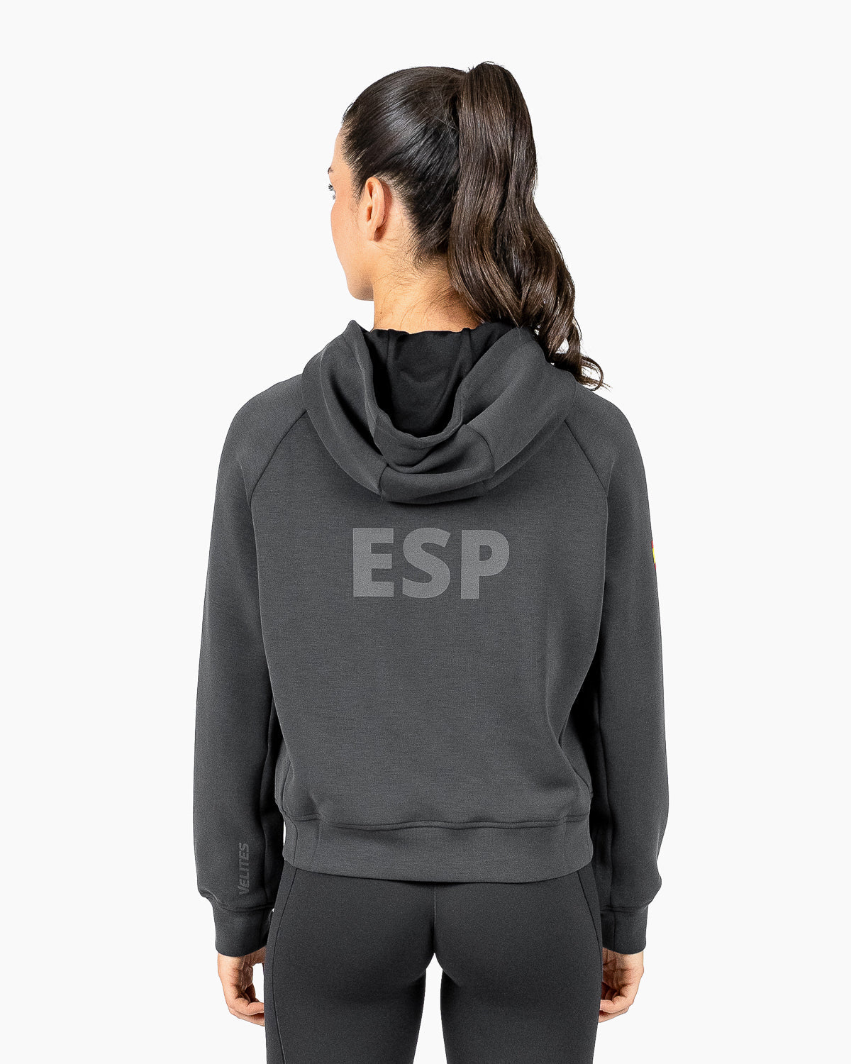 Velites RFEH Hoodie Crop Holo Black
