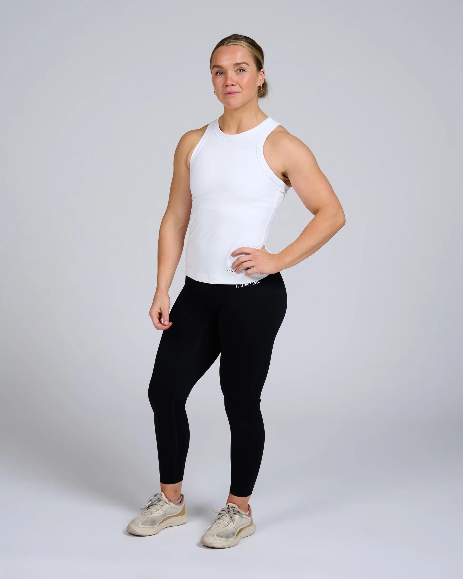 RX Performance Grace Tank Top White RX Performance