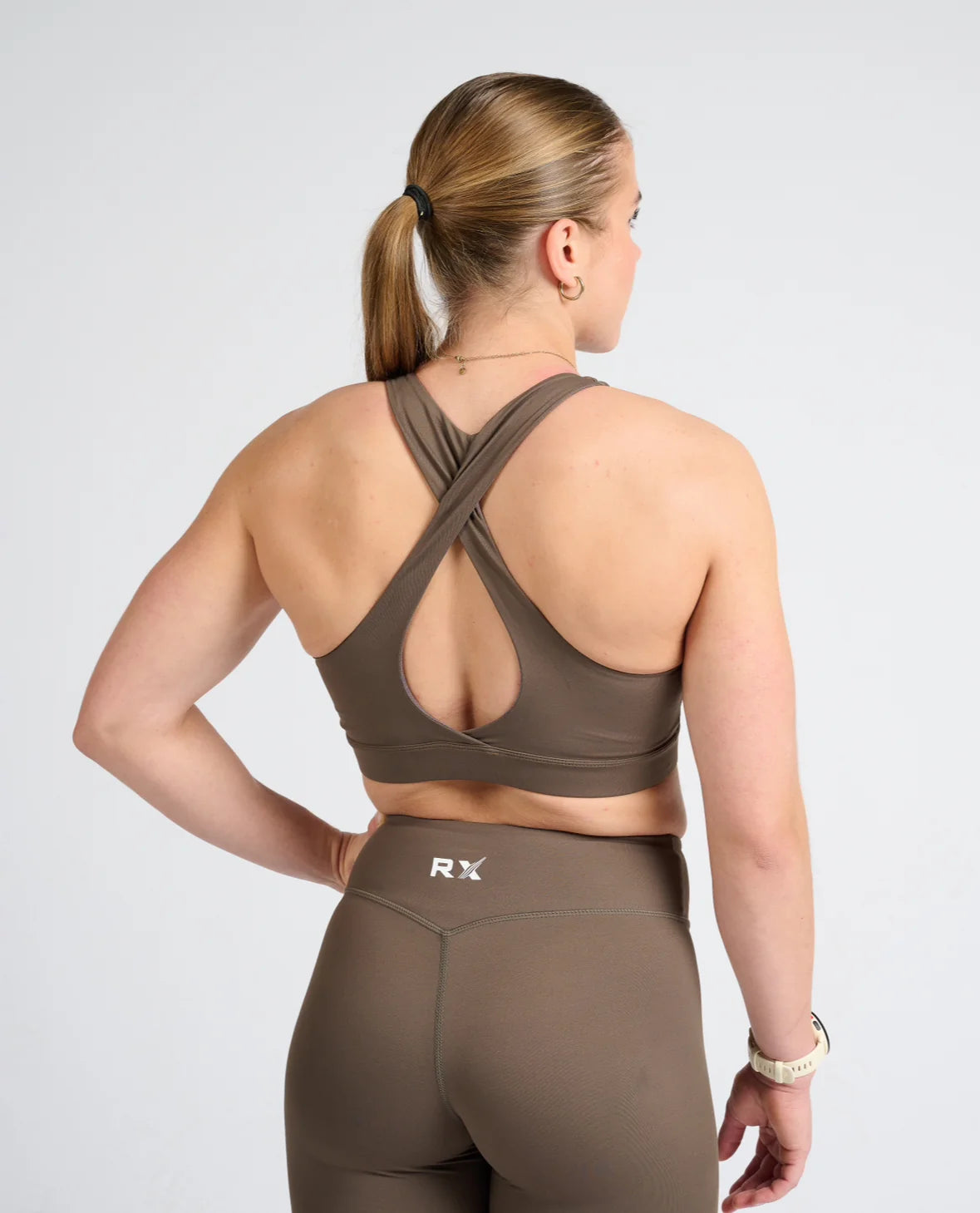 RX Performance Sport Bra Khaki Green RX Performance