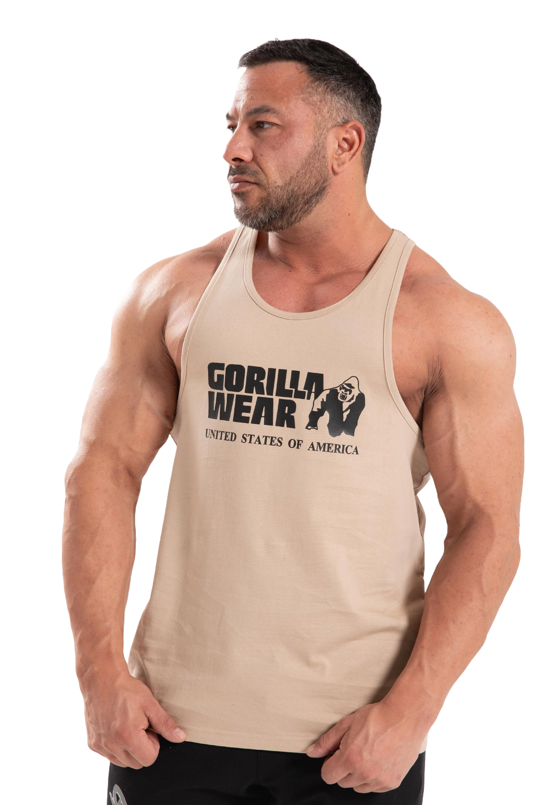 Gorilla Wear Classic Tank Top, light brown Gorilla Wear