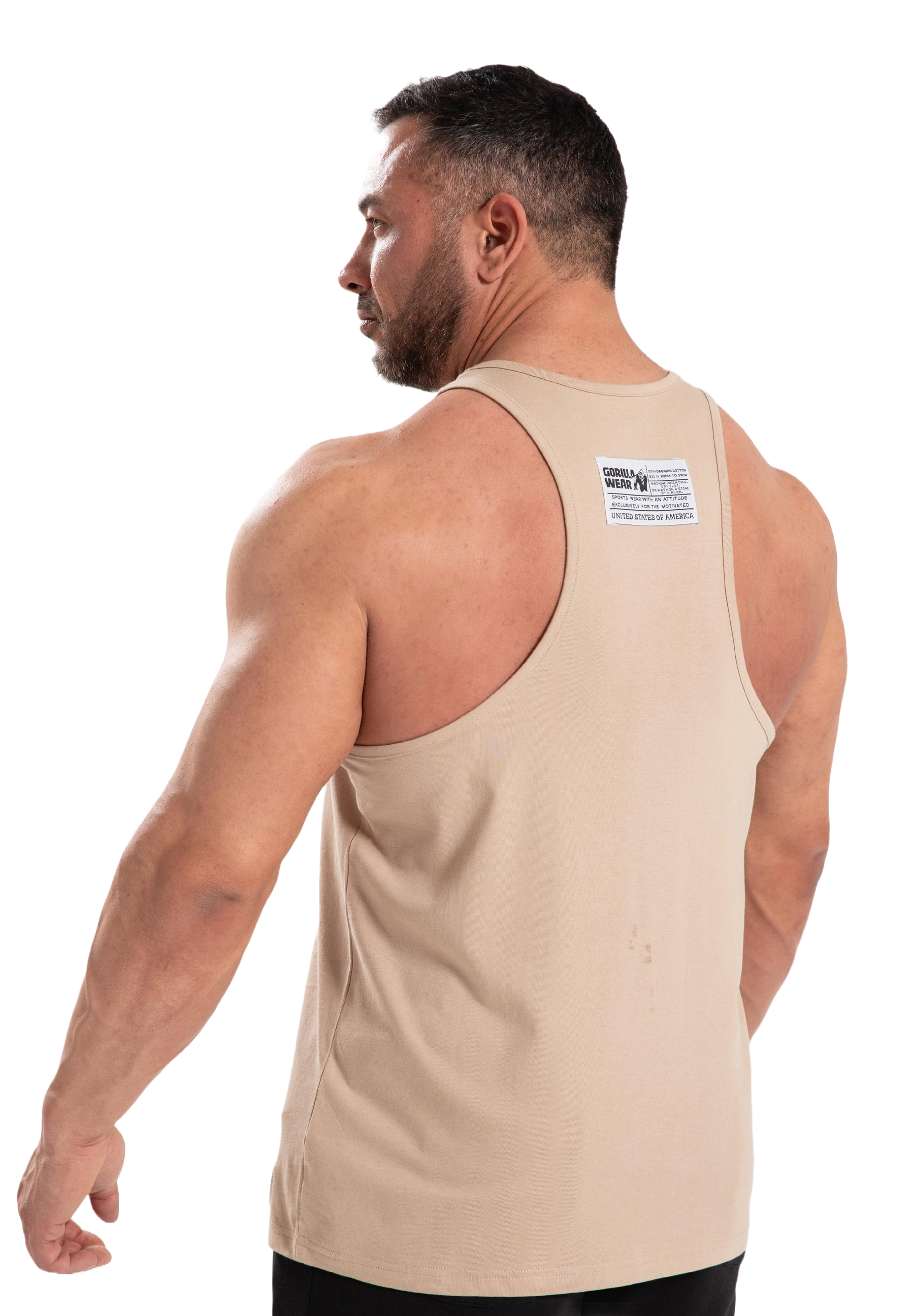 Gorilla Wear Classic Tank Top, light brown Gorilla Wear